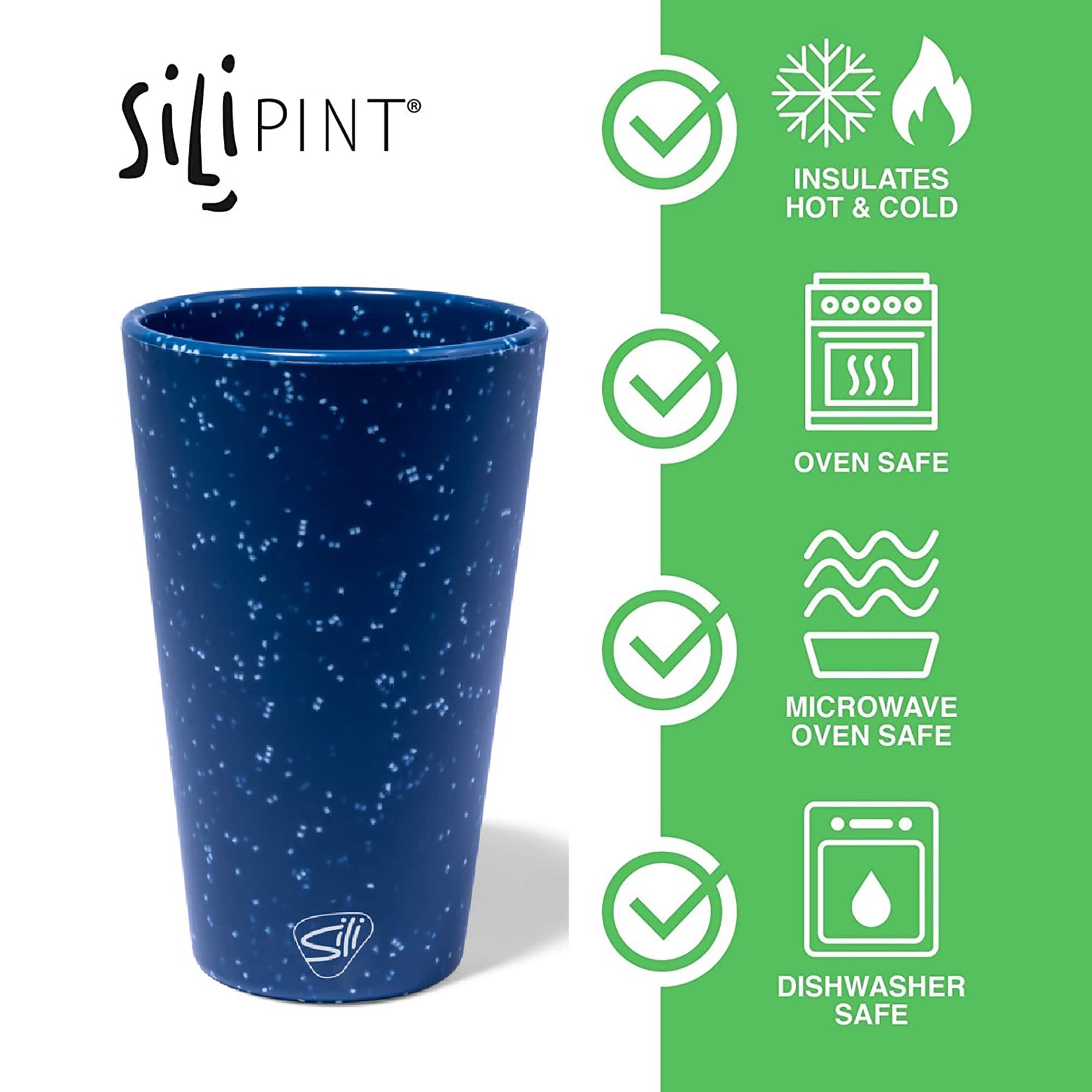 Silipint® 16oz. Silicone Pint Glasses