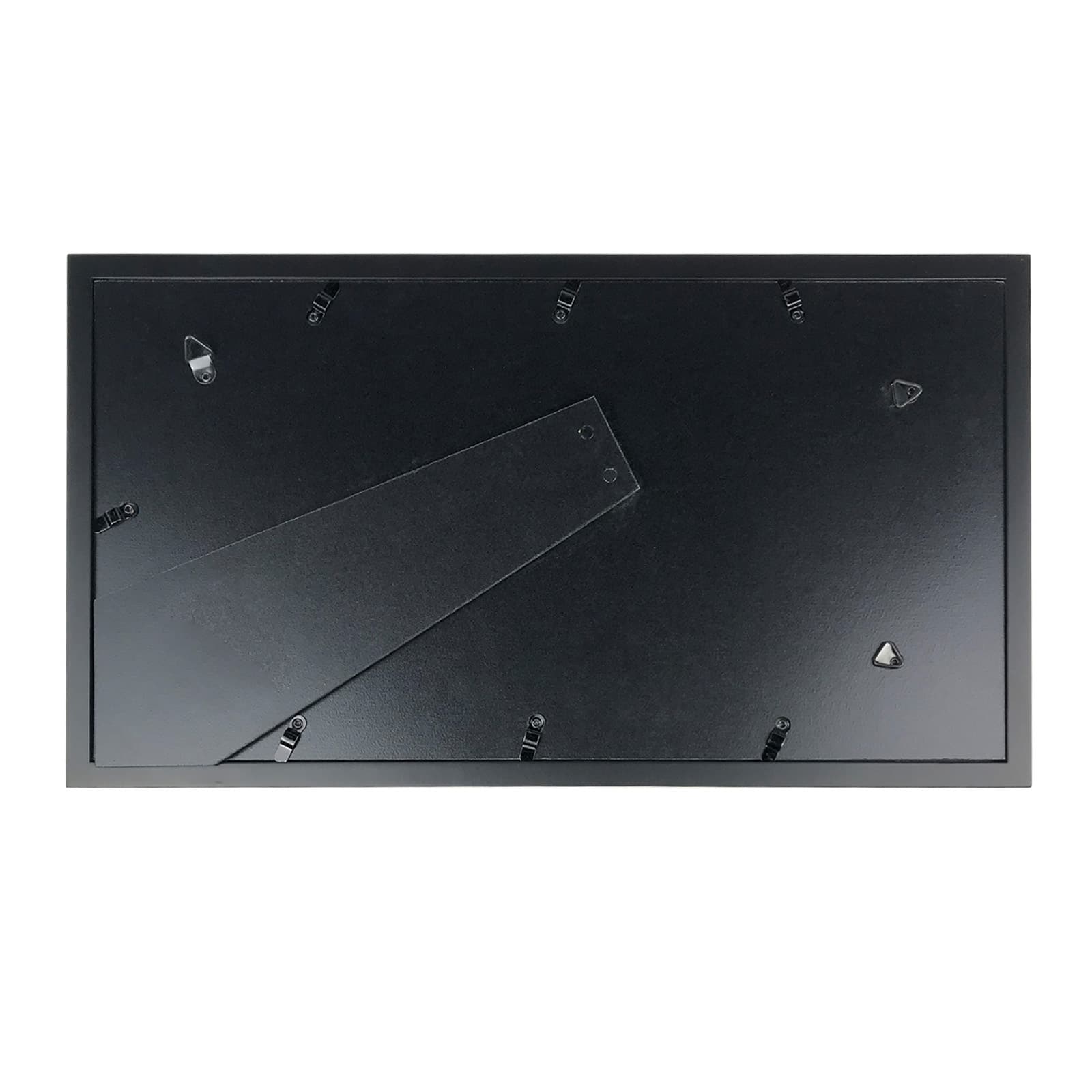 Simply Essentials™ 3 Opening Black Collage Frame with Mat by Studio Décor