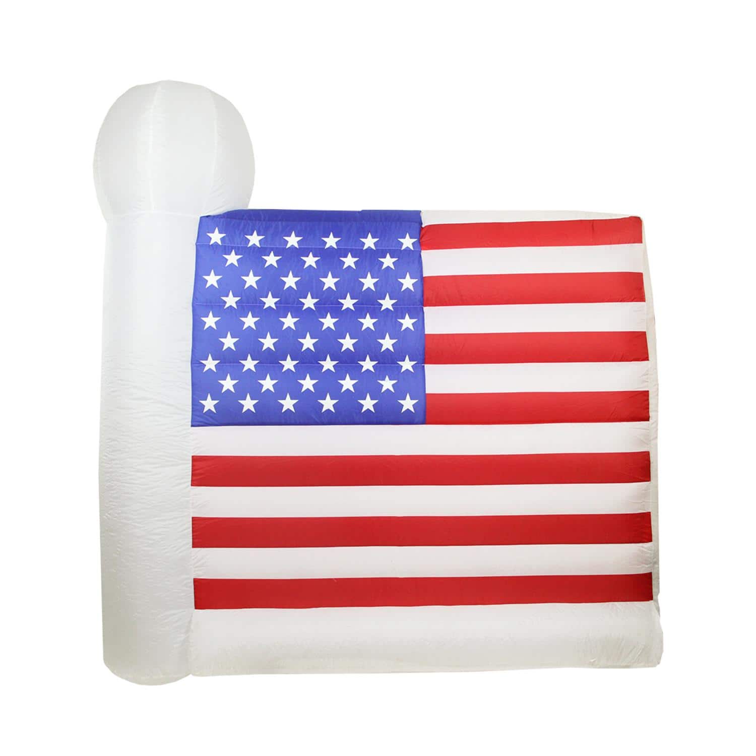 60" 4th of July American Flag Lighted Yard Inflatable