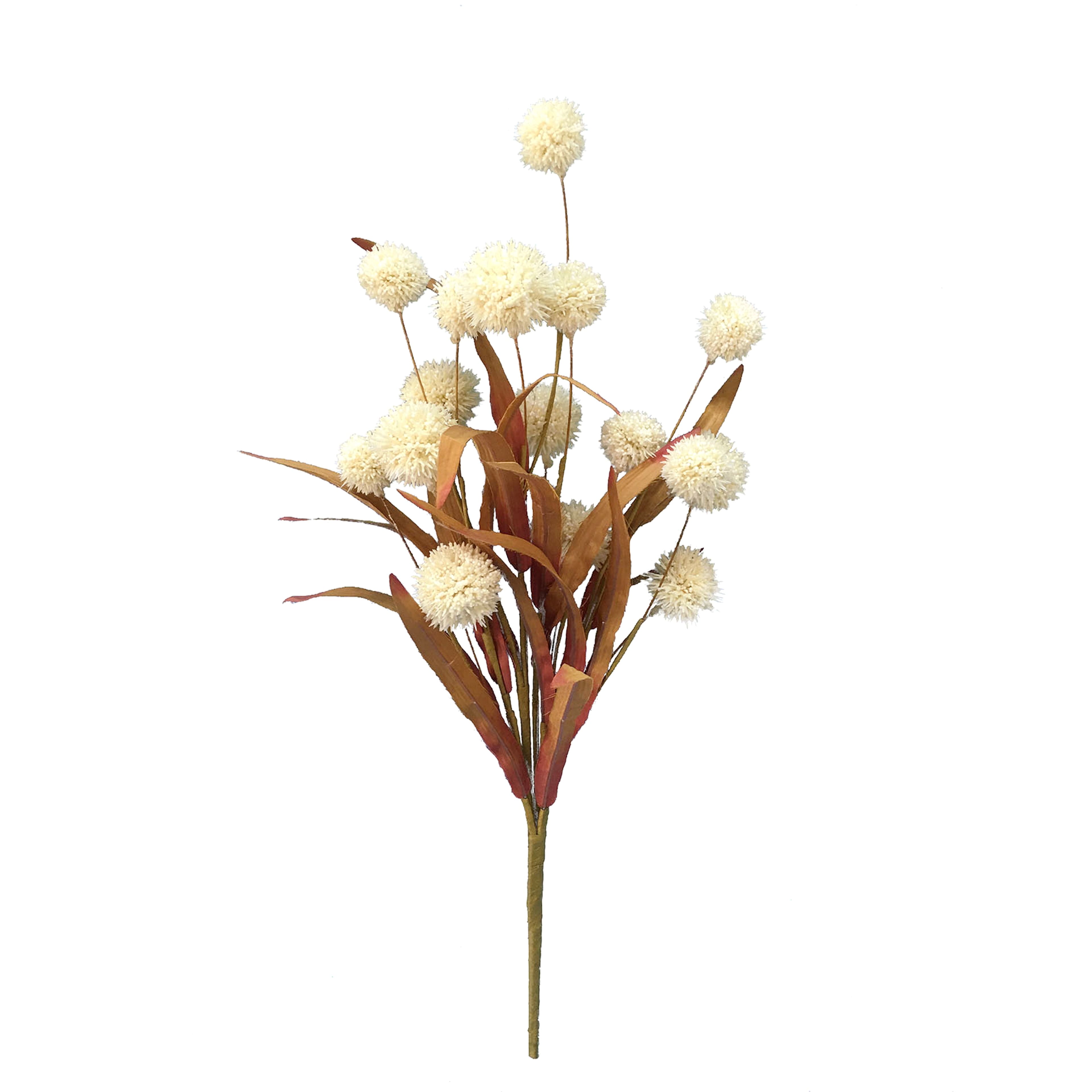 18" Cream Mini Ball Bush by Ashland®