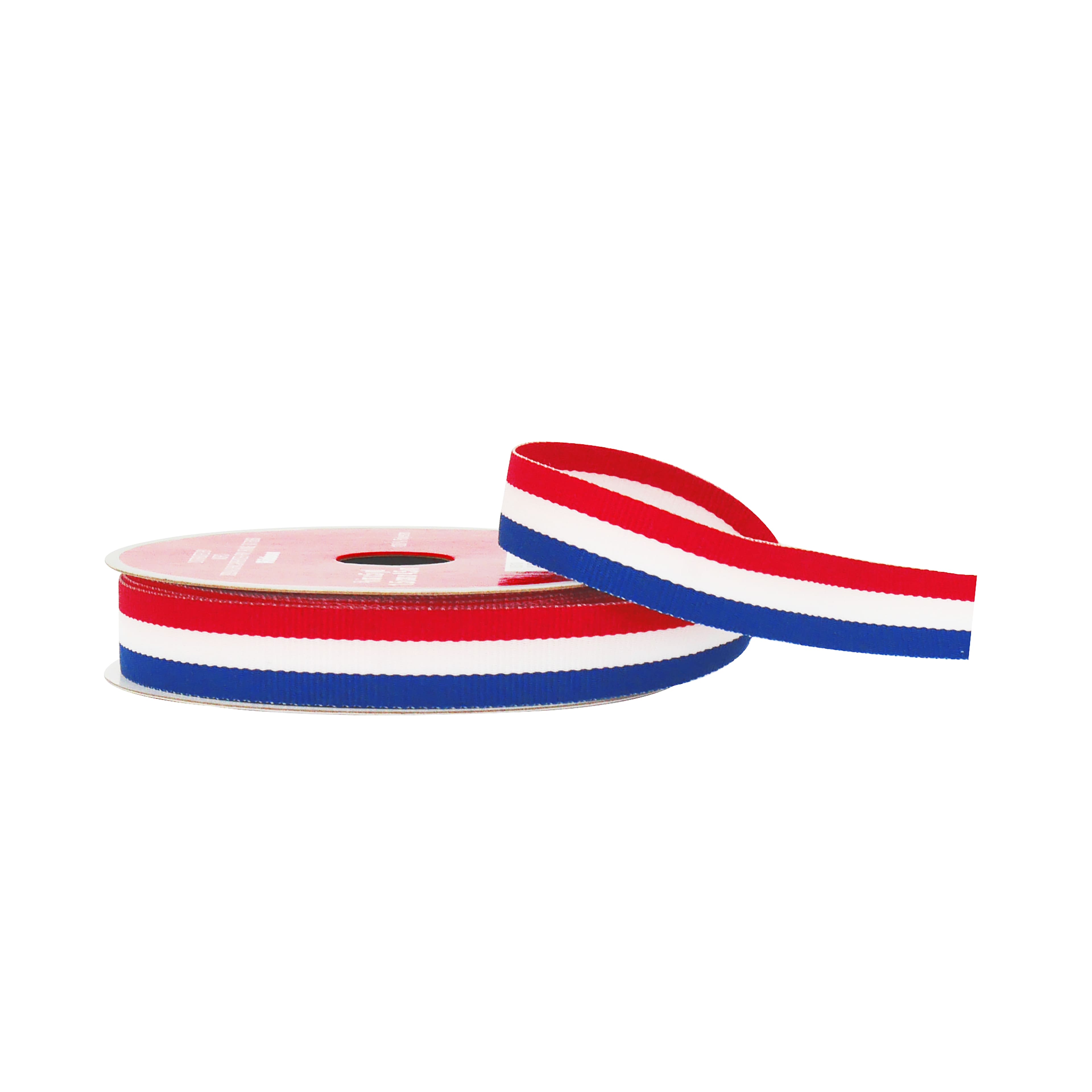 5/8" x 5yd. Red, White & Blue Stripes Grosgrain Ribbon by Celebrate It®