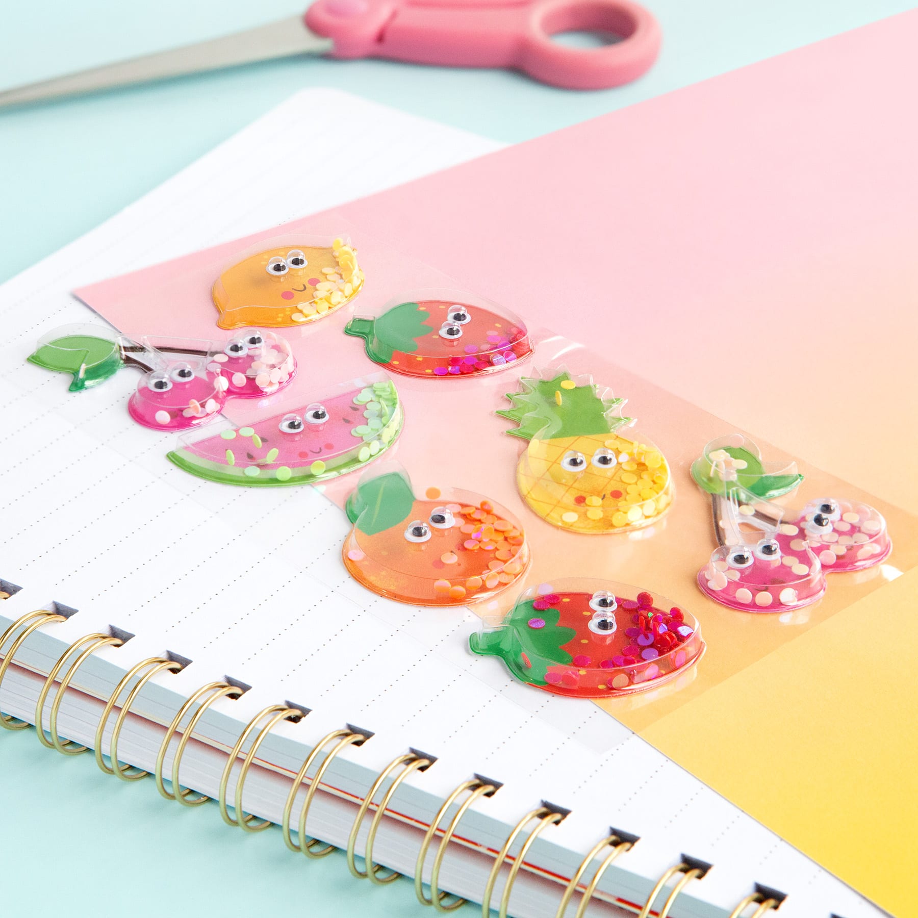Kawaii Fruit Shaker Sticker by Recollections™
