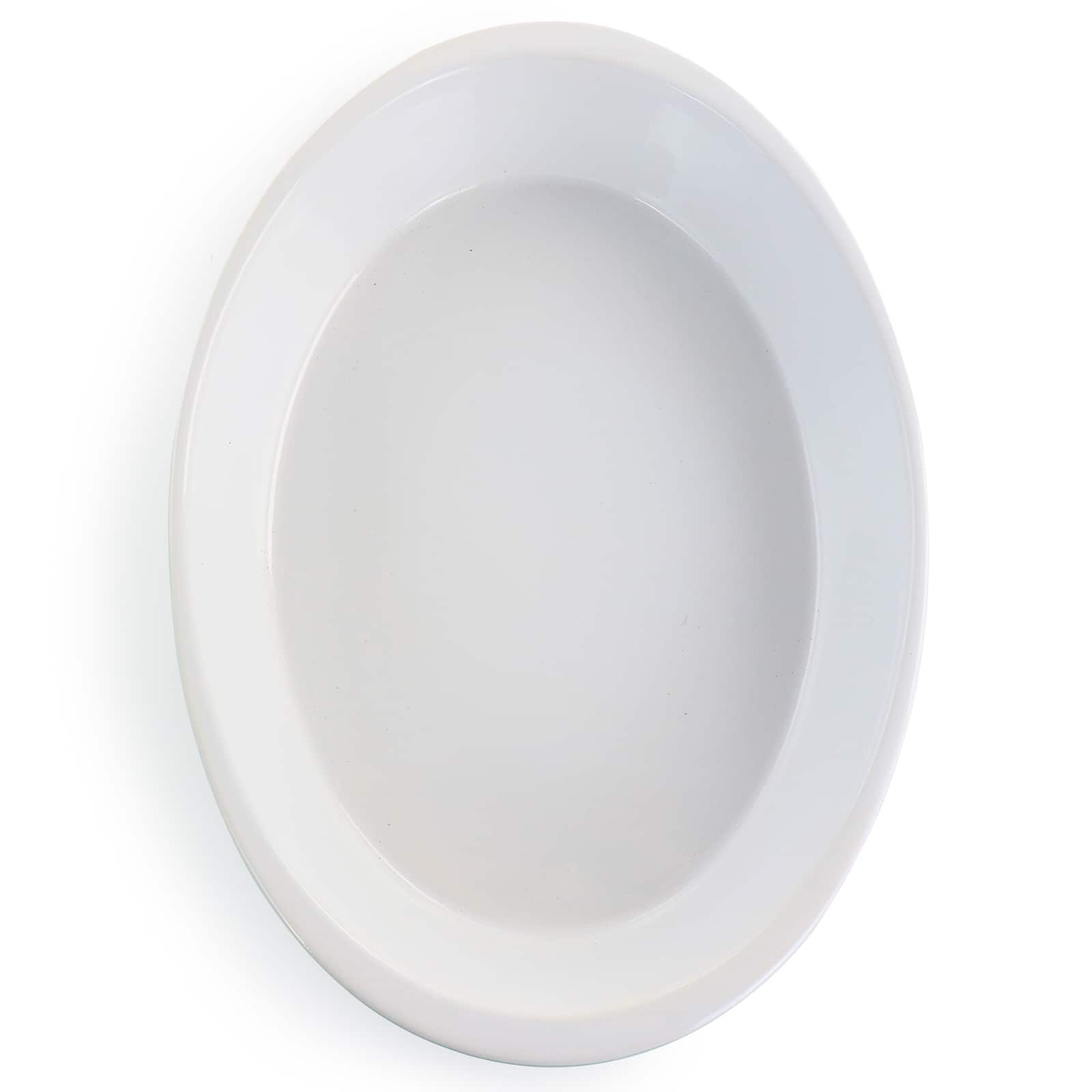 Martha Stewart 13" Mint Ceramic Oval Baker