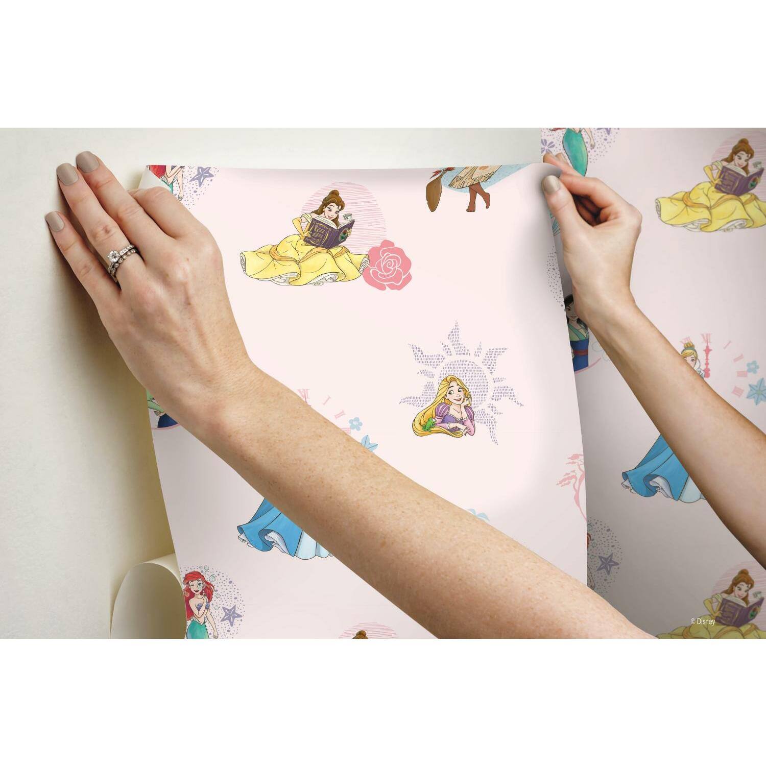 RoomMates Disney Princess Power Peel & Stick Wallpaper