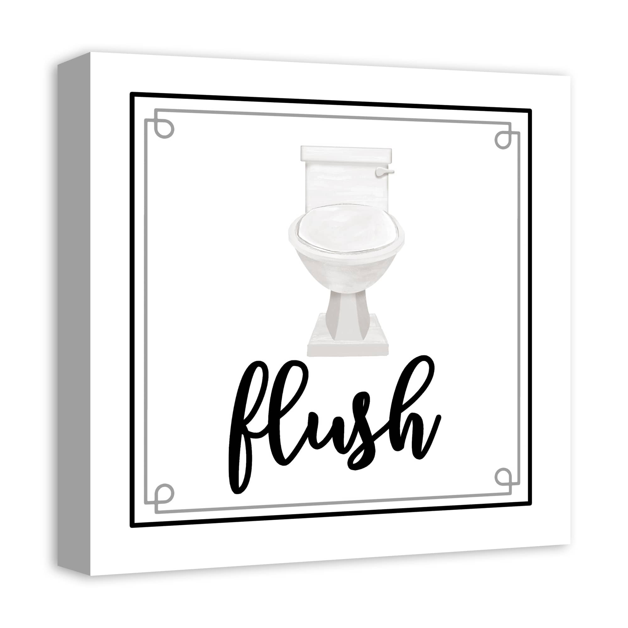 Flush 16" x 16" Canvas Wall Art