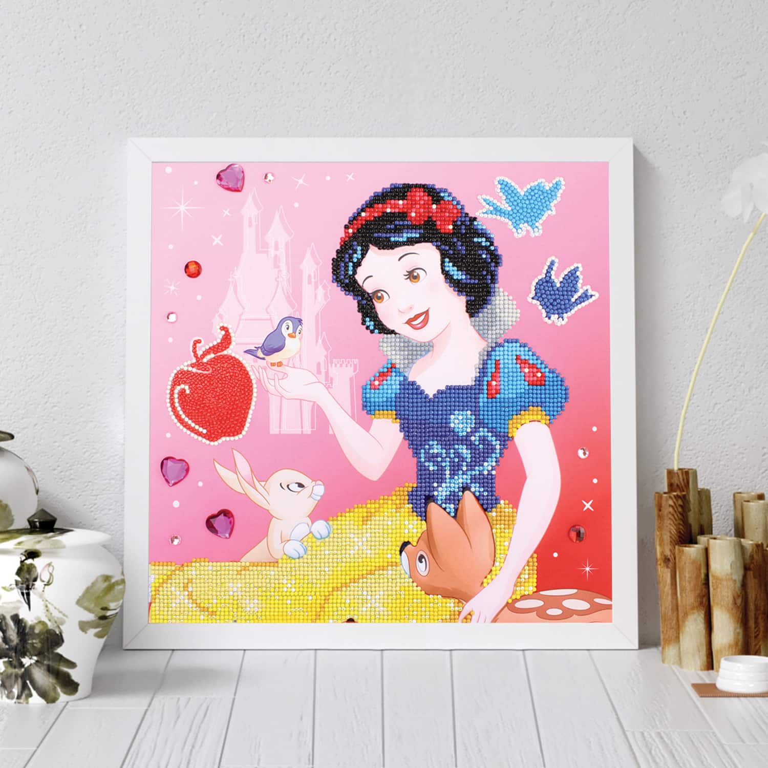 Camelot® Dots Intermediate Snow White Fairest Diamond Painting Kit
