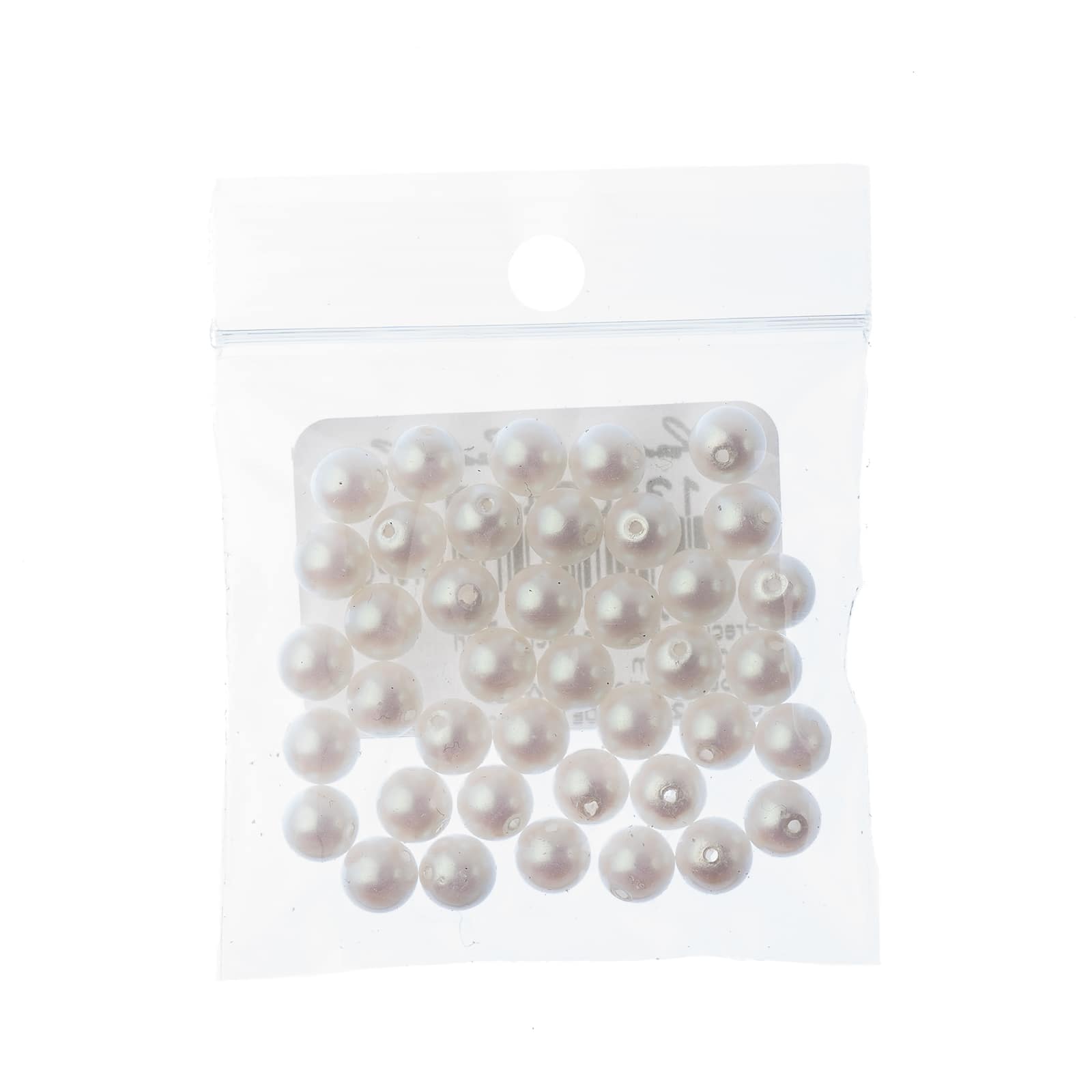 Preciosa Maxima 6mm Pearlescent Glass Nacre Pearls