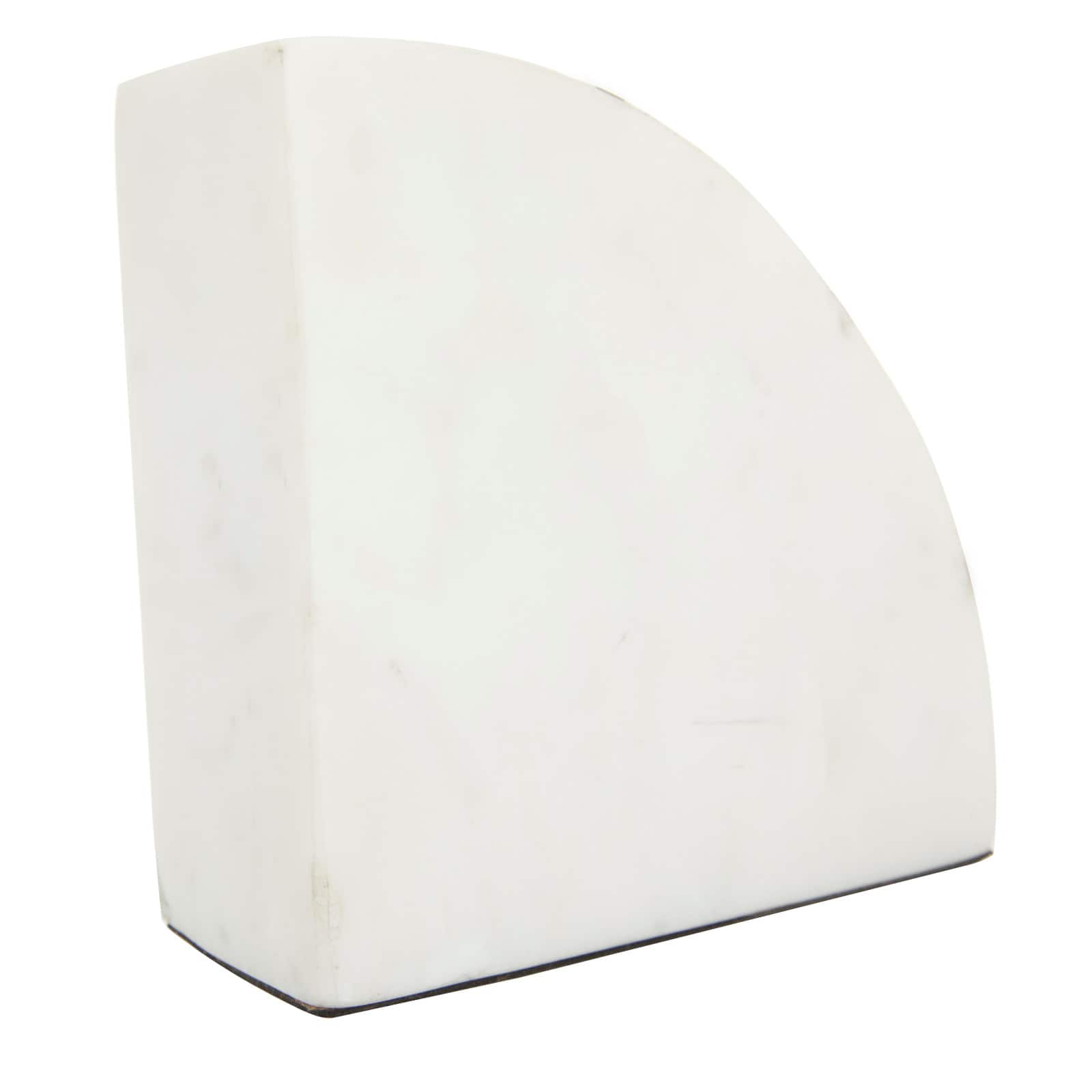 CosmoLiving by Cosmopolitan Marble Glam Bookends