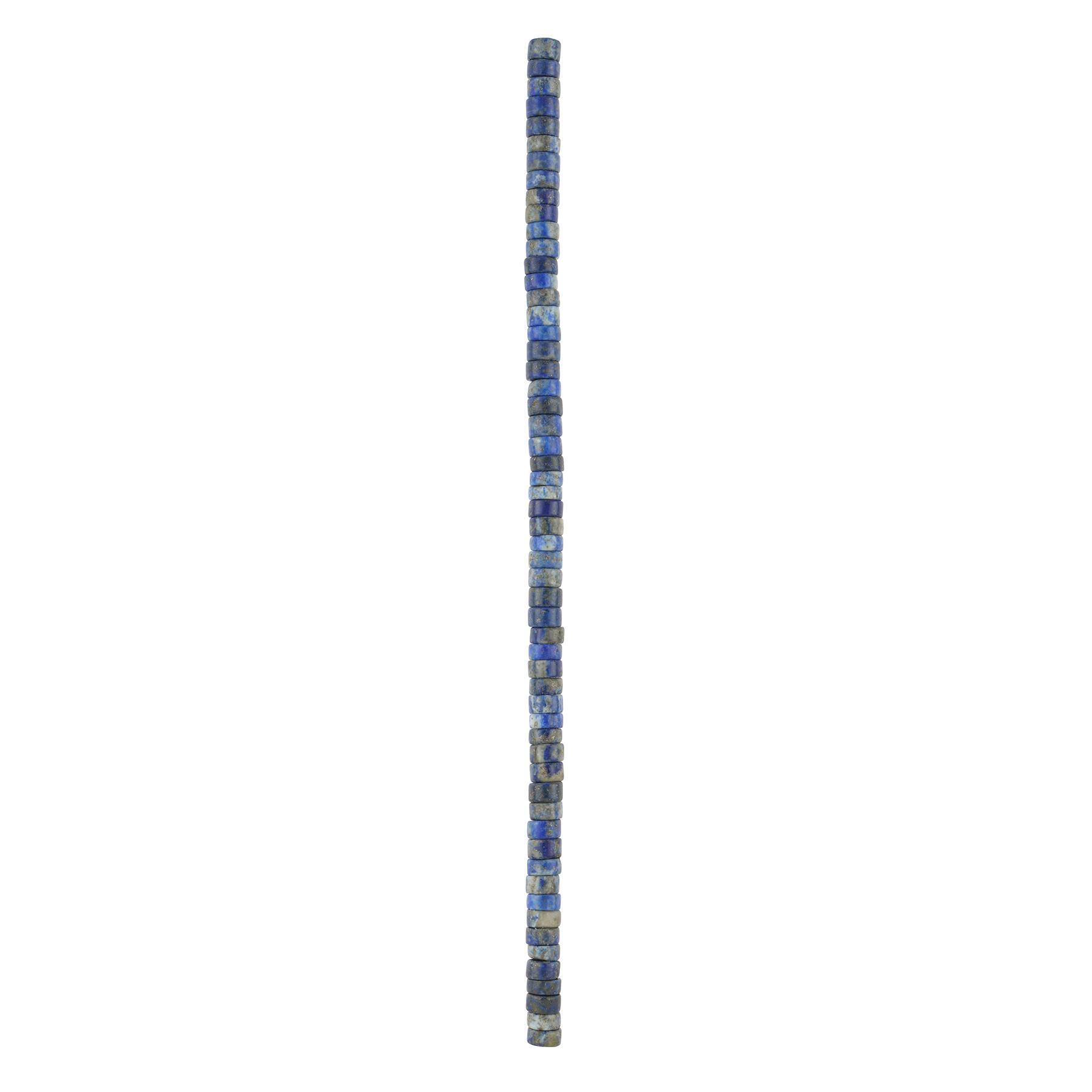 Blue Dyed Lapis Heishi Beads by Bead Landing