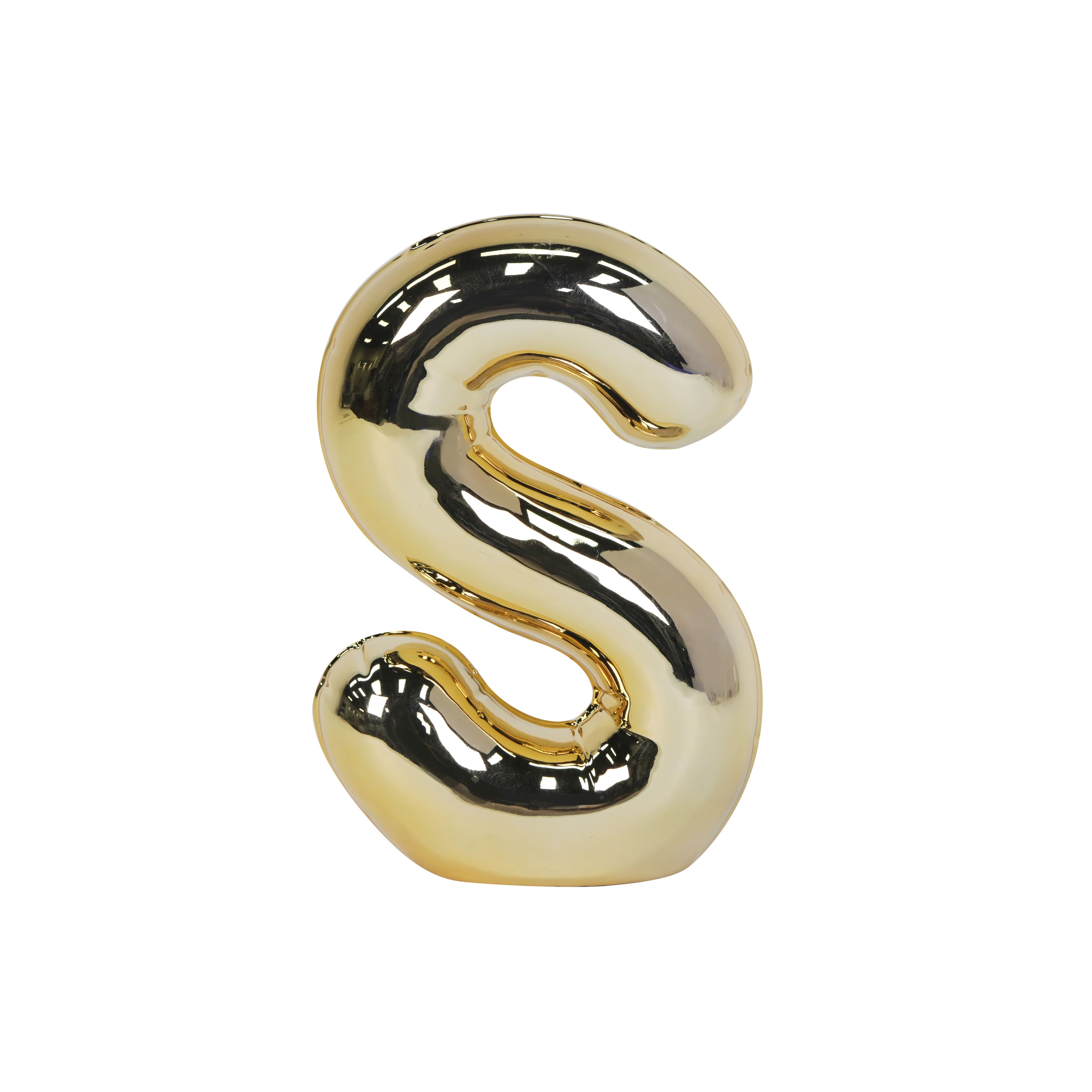 8.5" Gold Bubble Monogram Letter by Ashland®