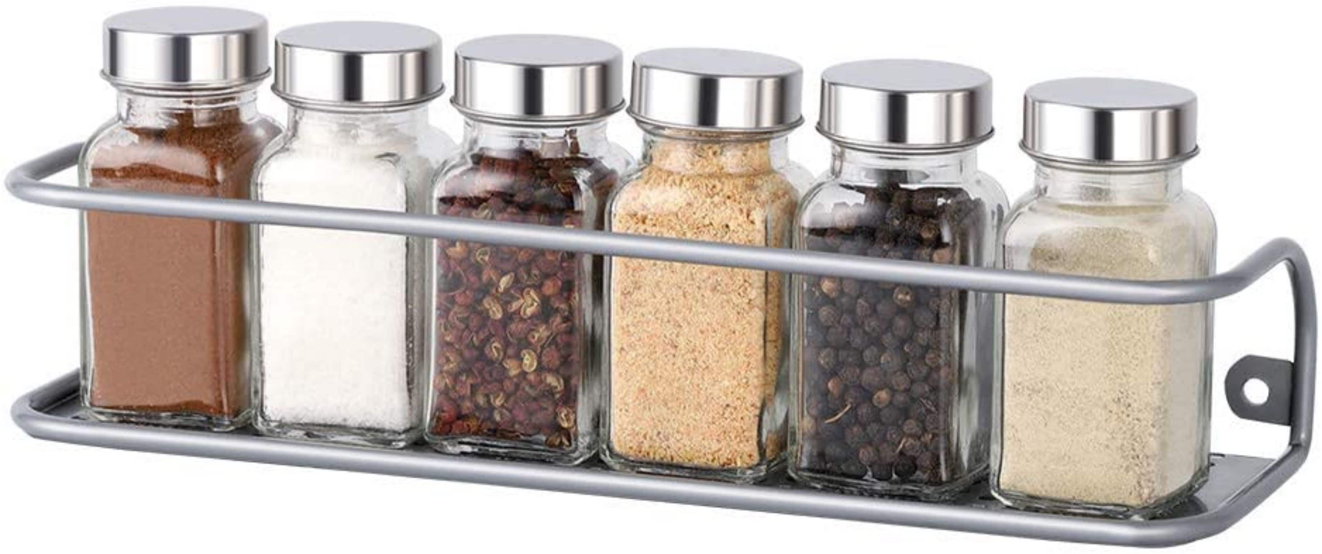 NEX™ Silver Spice Rack Wall Organizers, 2ct.