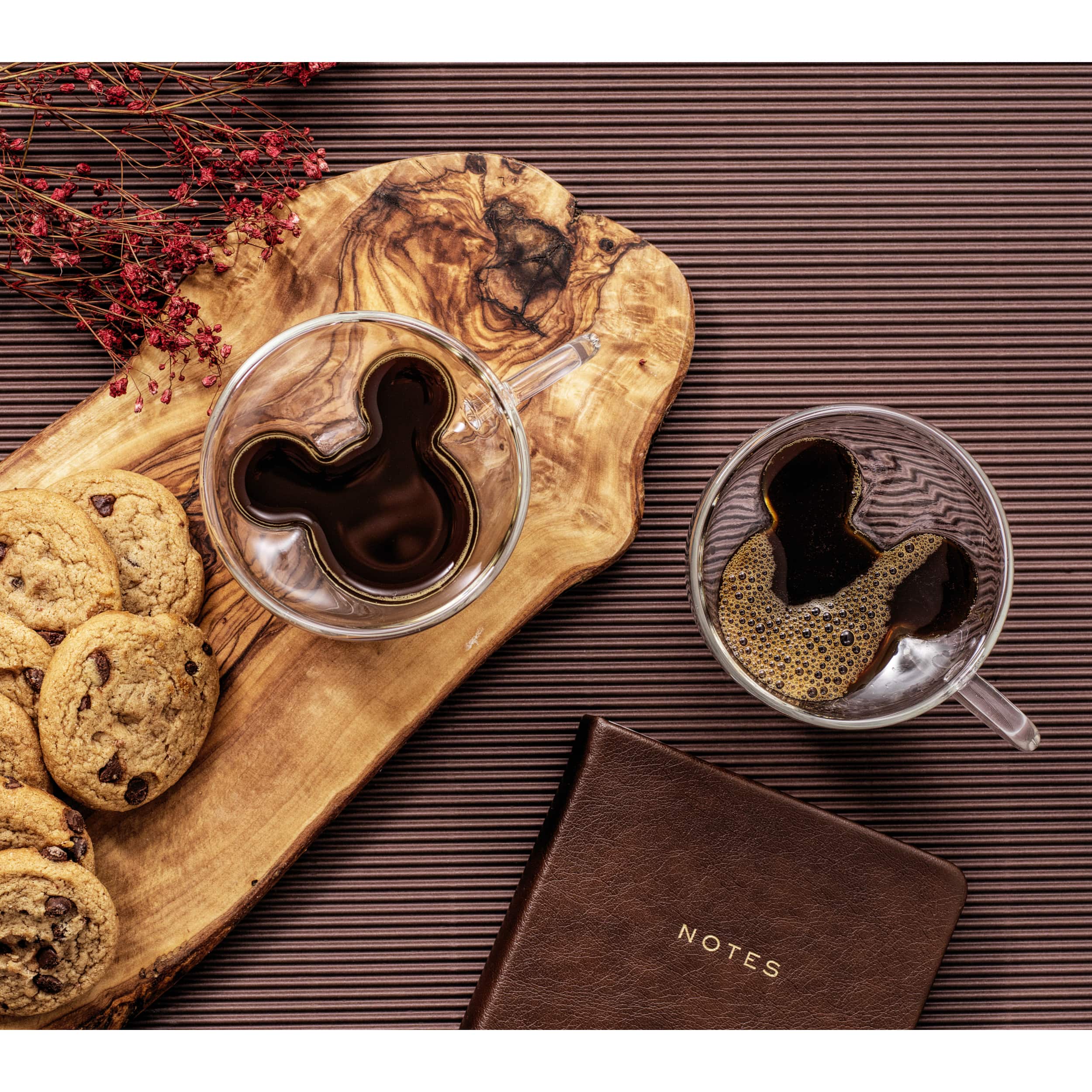 JoyJolt® Disney® 5.4oz. Mickey 3D Espresso Cups, 2ct.