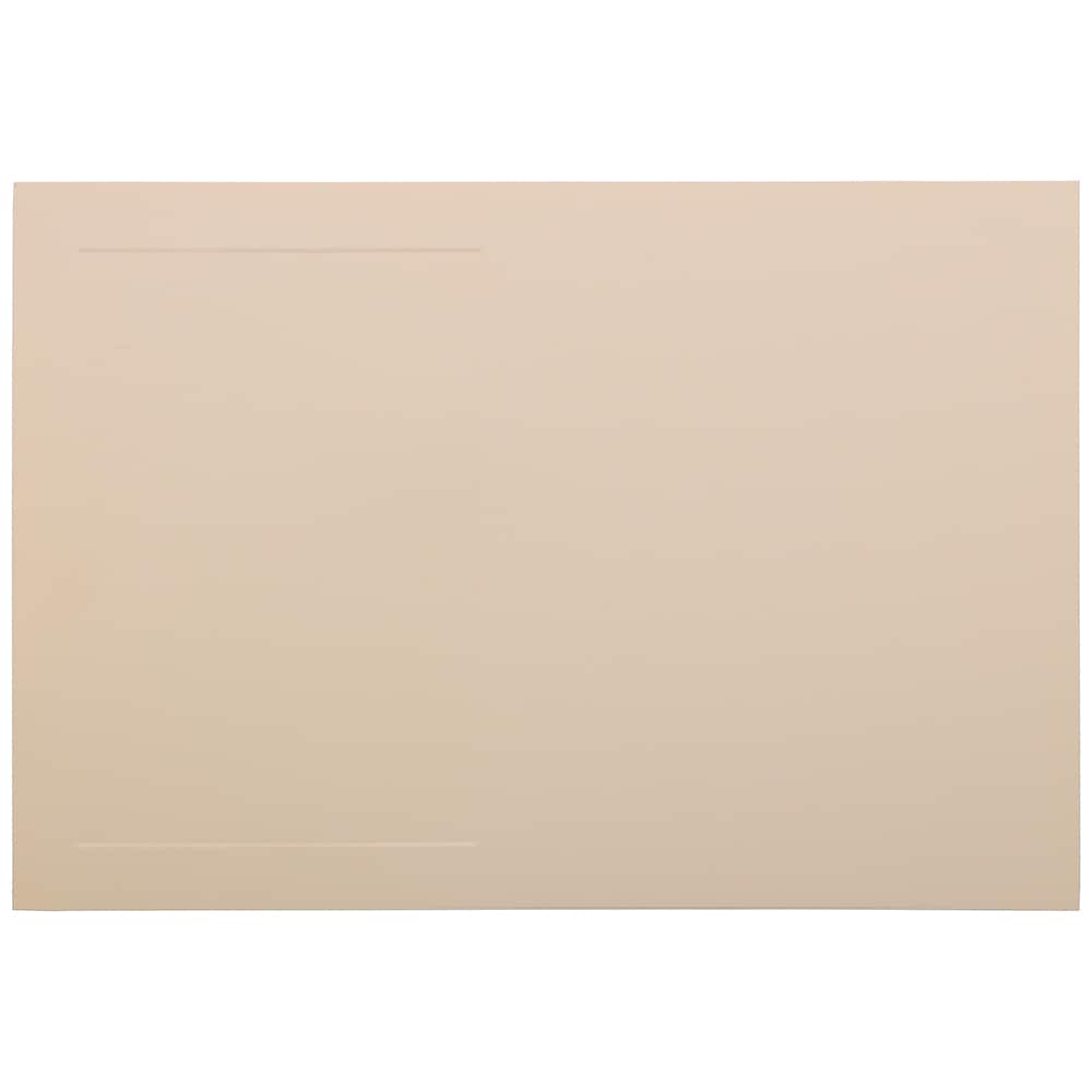 JAM Paper A7 Strathmore Ivory Wove Panel Fold Over Cards