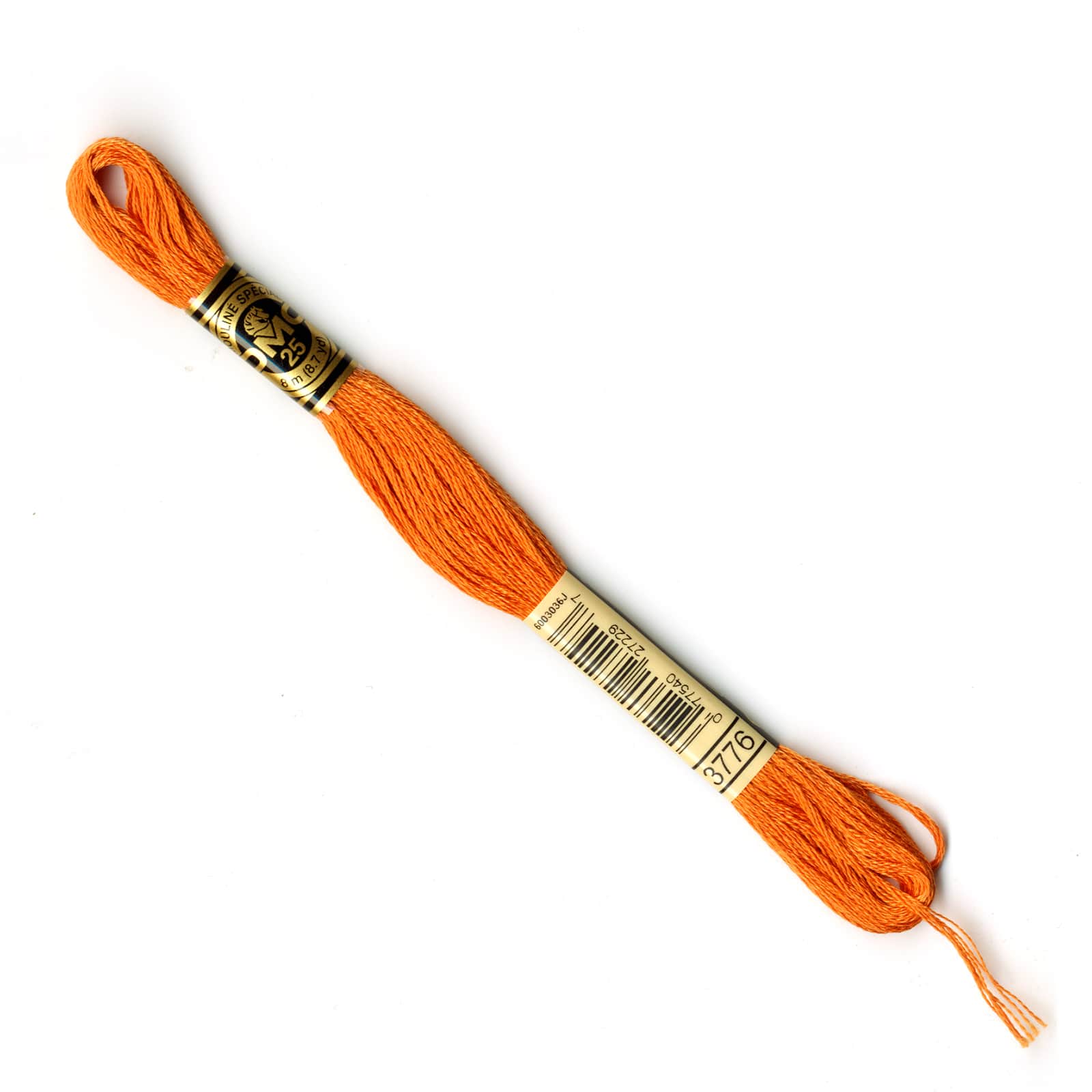 DMC® 6 Strand Embroidery Floss, Brown, Color: 3776 LT Mahogany