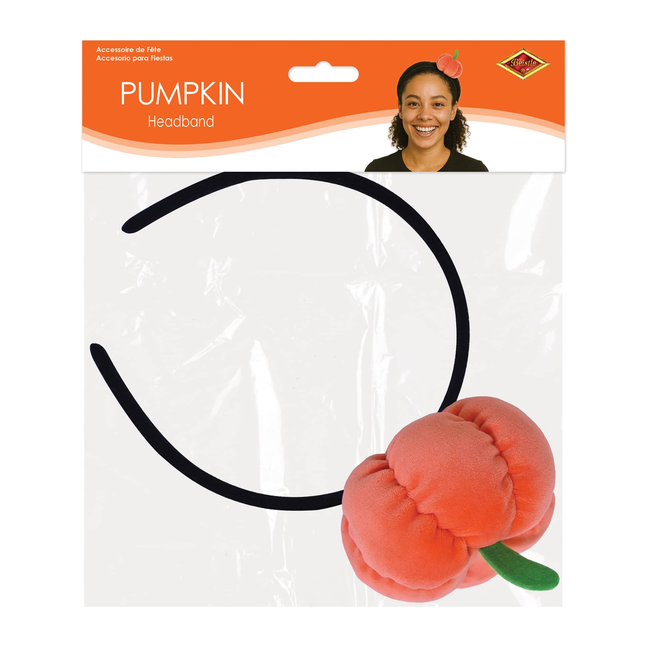 Beistle Plastic Pumpkin Headband