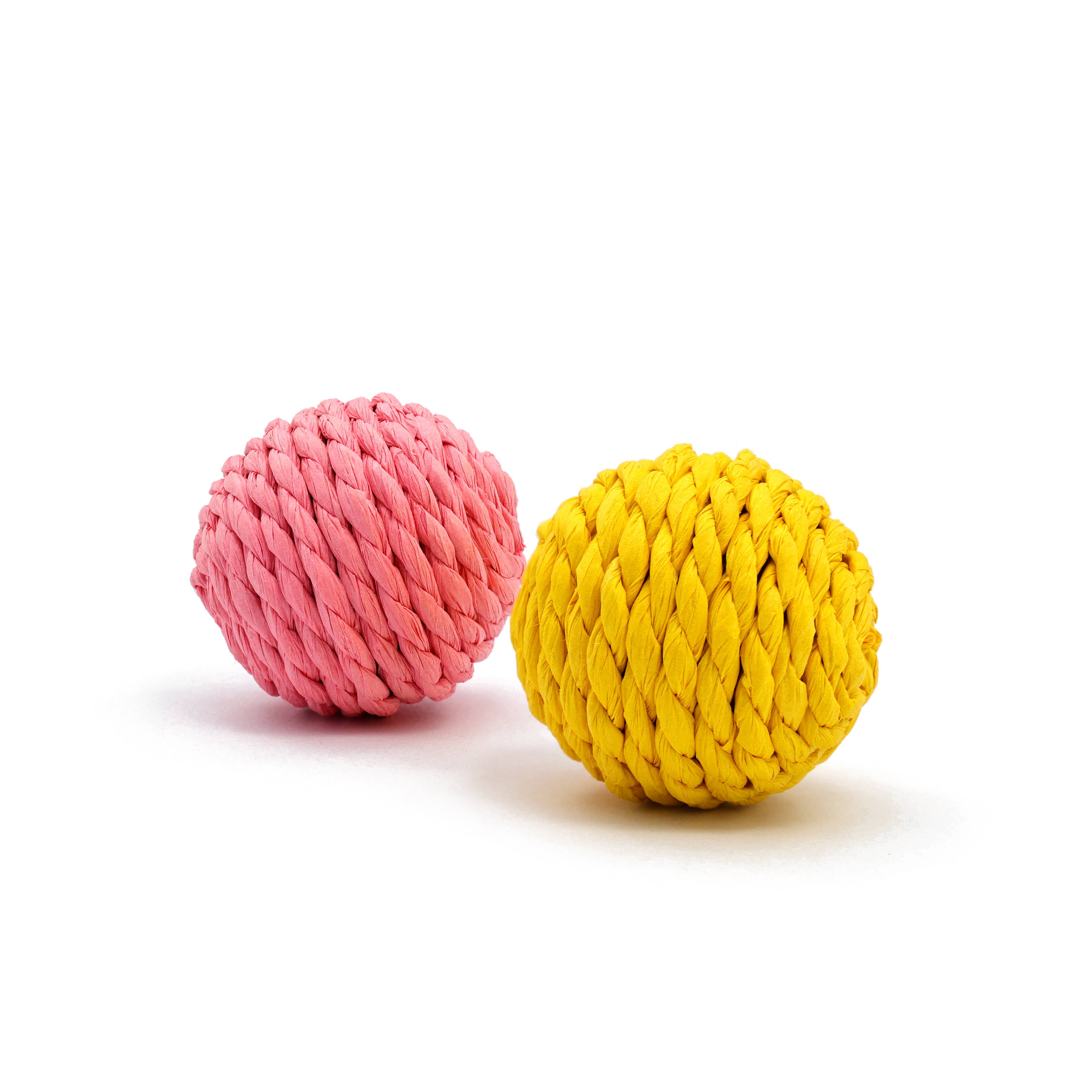 Assorted Ball Dog Toys, 2pc. by Fab Finds