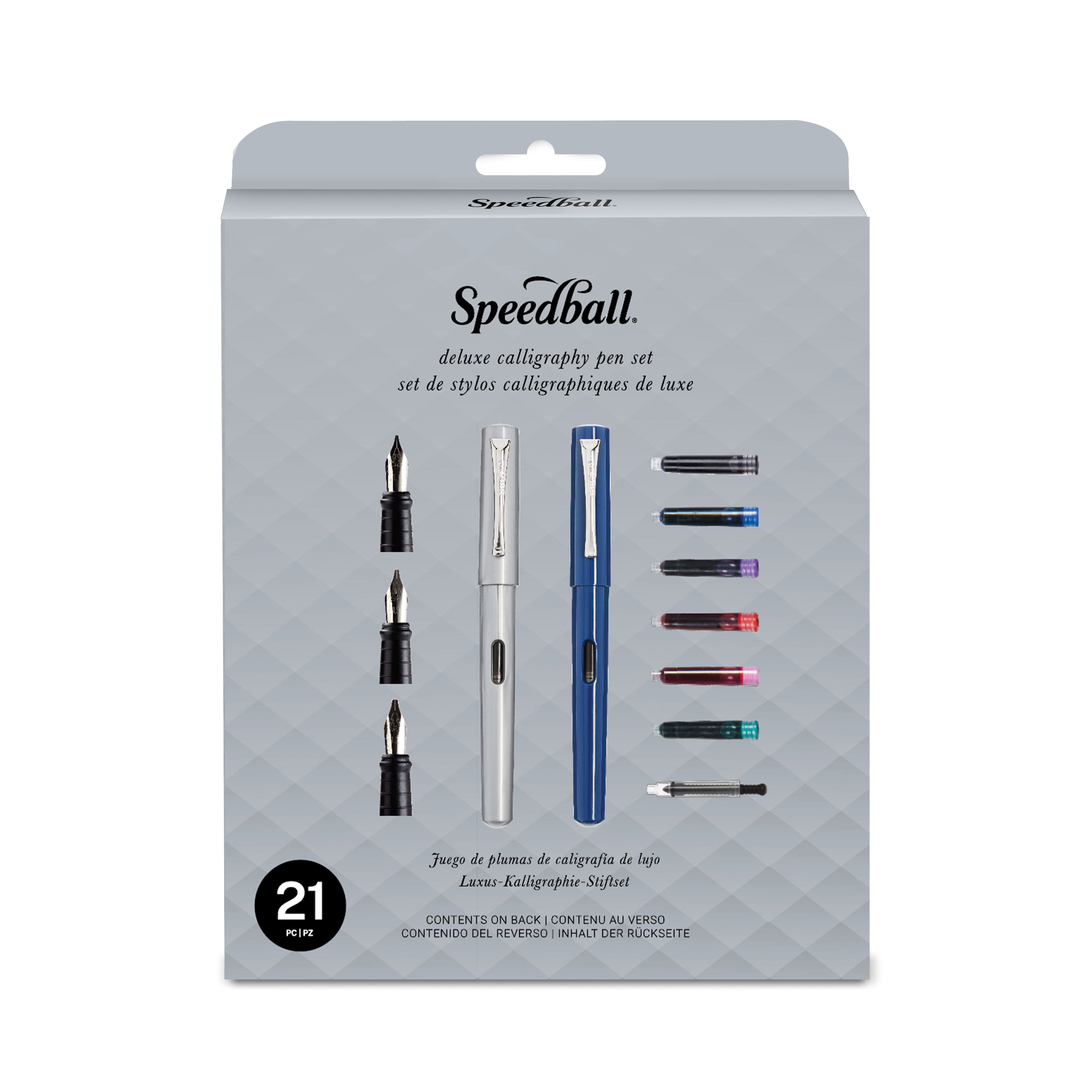 Speedball® Deluxe Calligraphy Foutain Pen Set