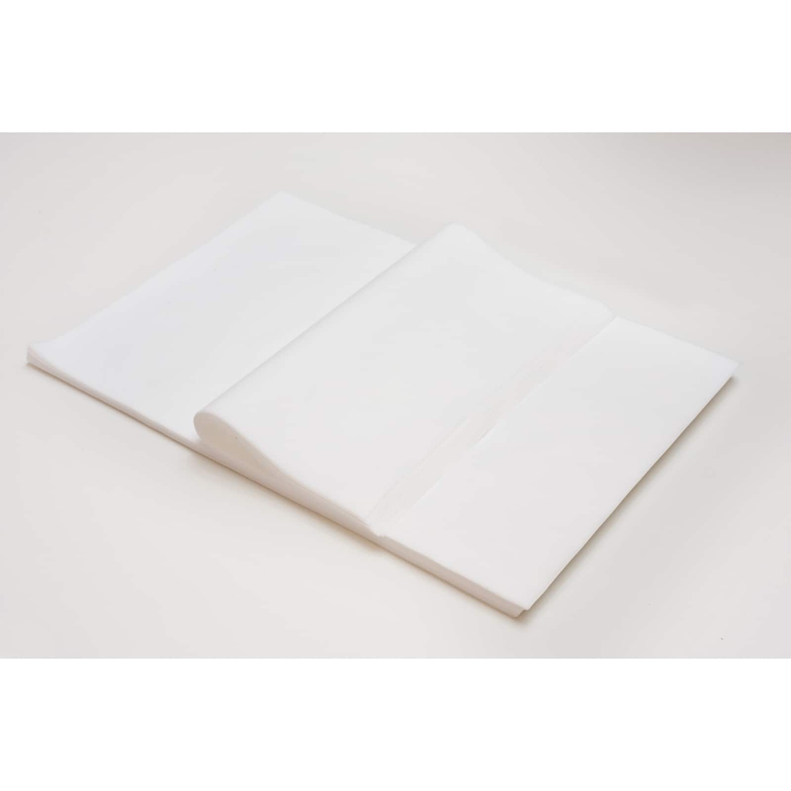 Smart-Fab® 12" x 18" White Art & Decoration Fabric Sheets, 2 Packs of 45