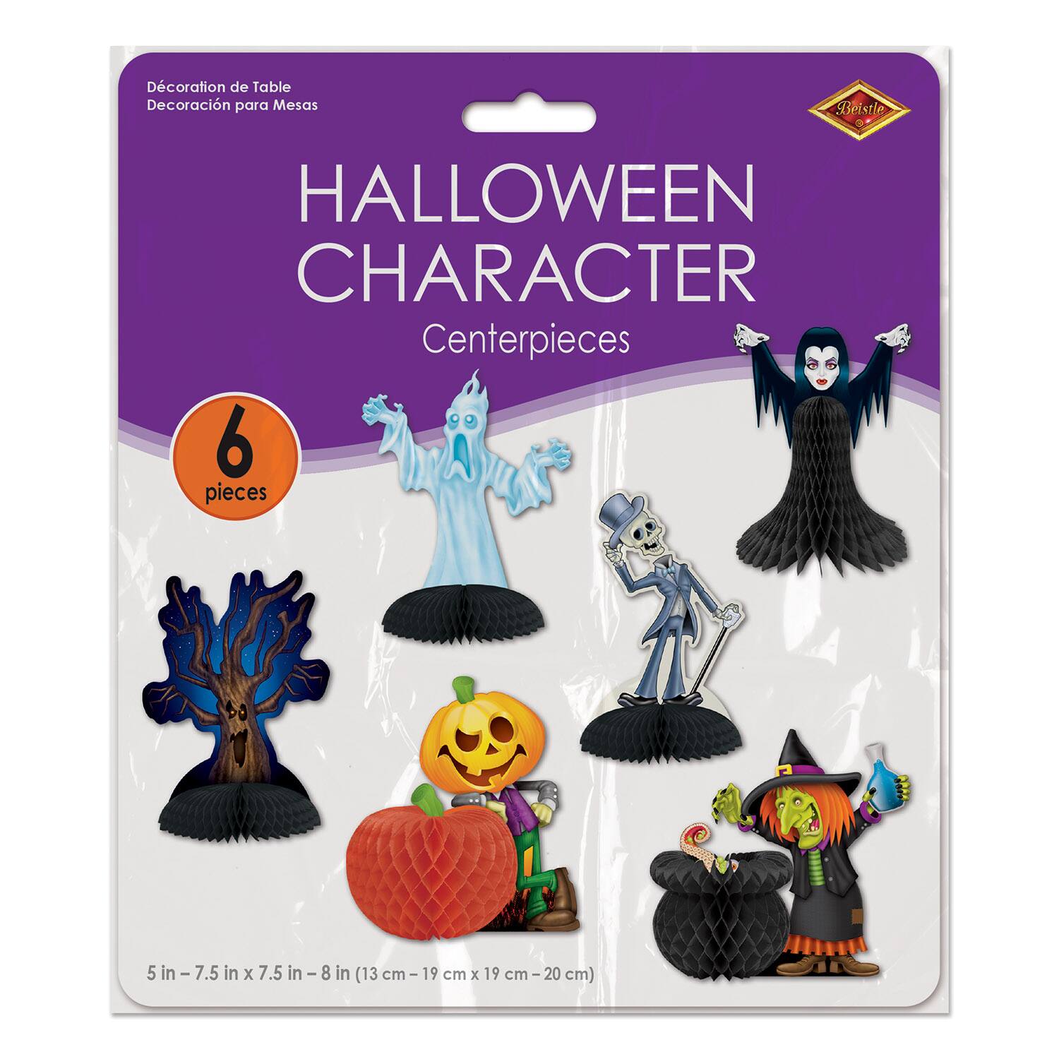 Beistle Halloween Character Centerpieces