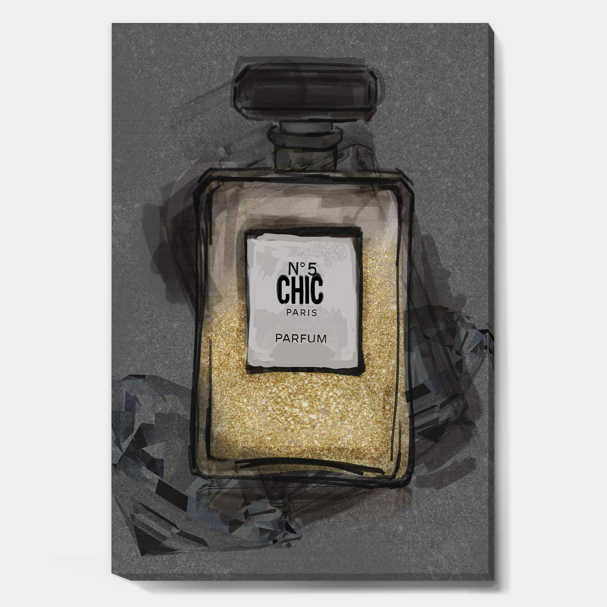 Designart - Chic Nr 5 Paris Parfum IV
