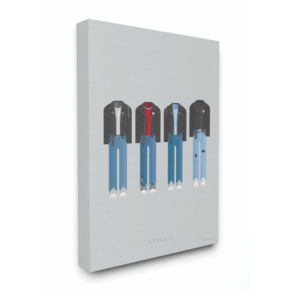 Stupell Industries Ramones Canvas Wall Art