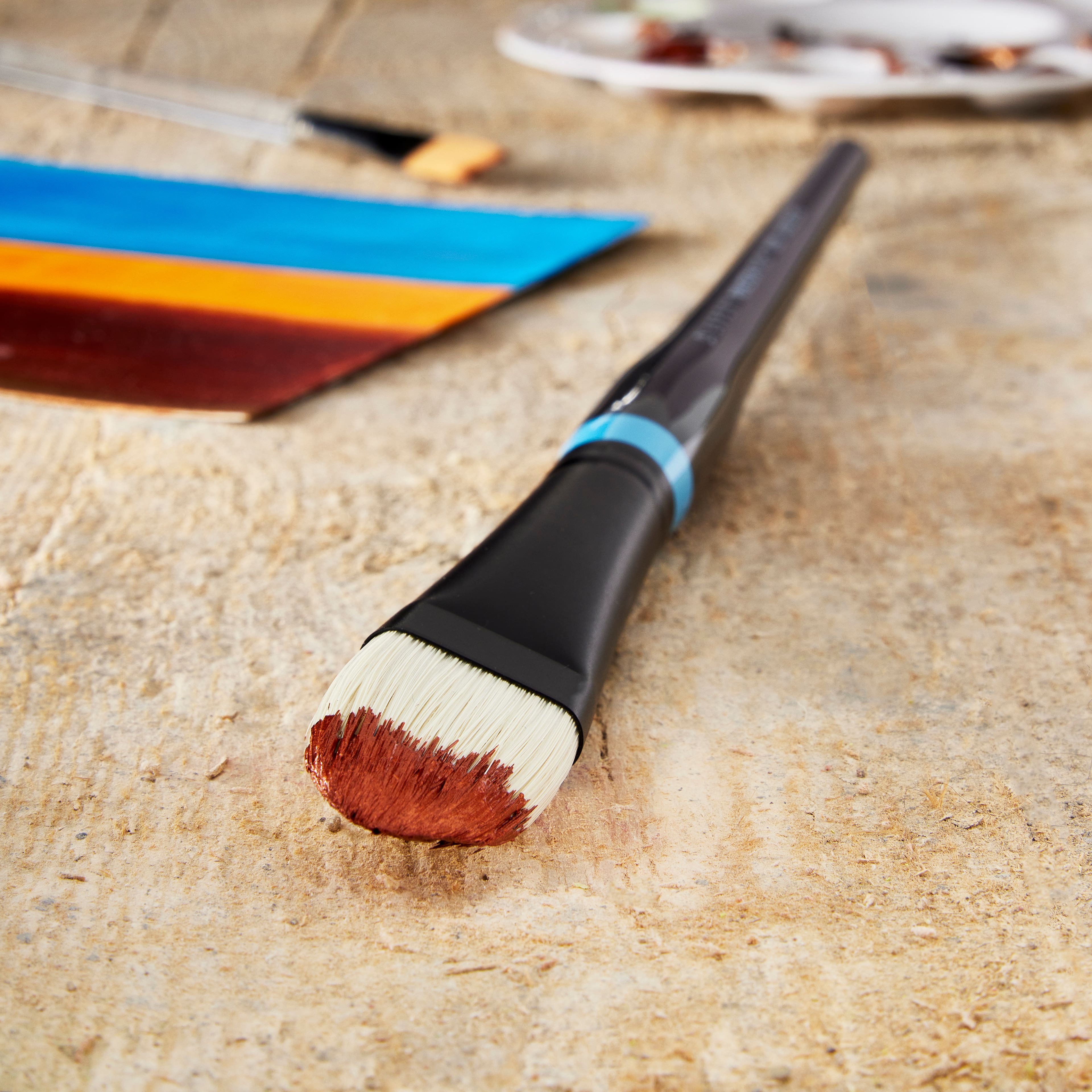Princeton™ Aspen™ Synthetic Long Handle Filbert Brush