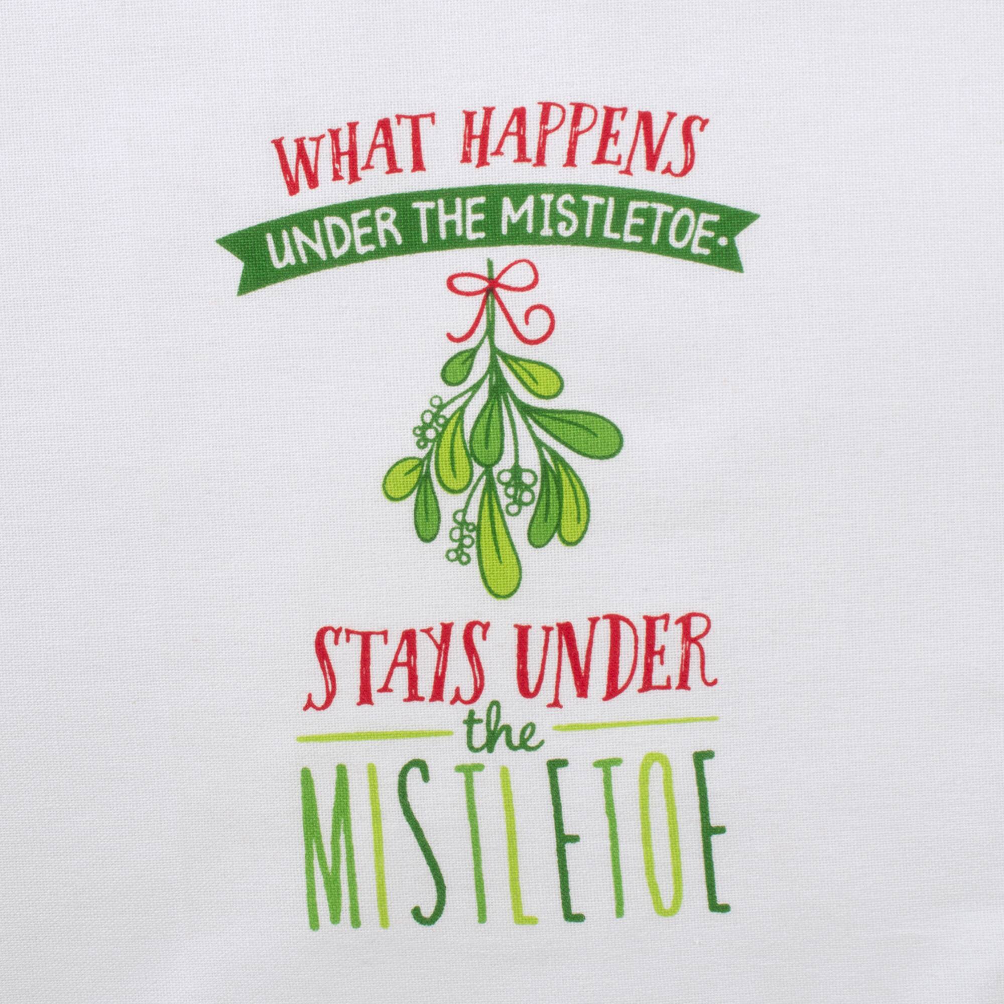DII® Under The Mistletoe Holiday Dishtowel Set