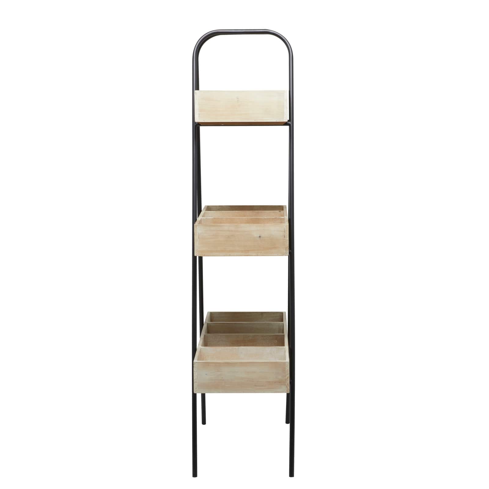 Brown Fir Modern Farmhouse Plantstand, 56" x 32" x 13"