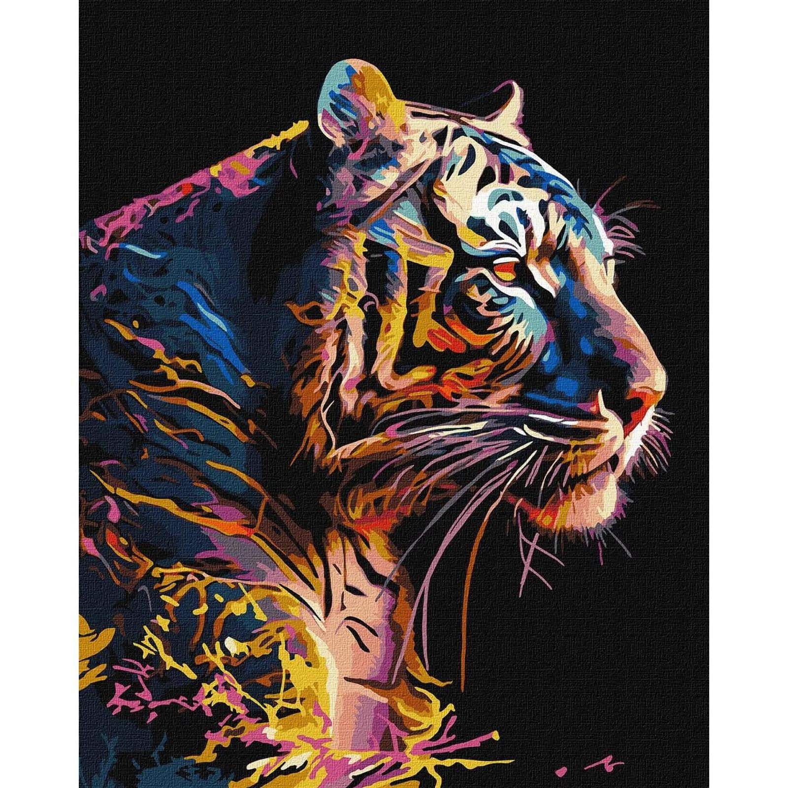 Ideyka Beautiful Beast Painting by Numbers Kit