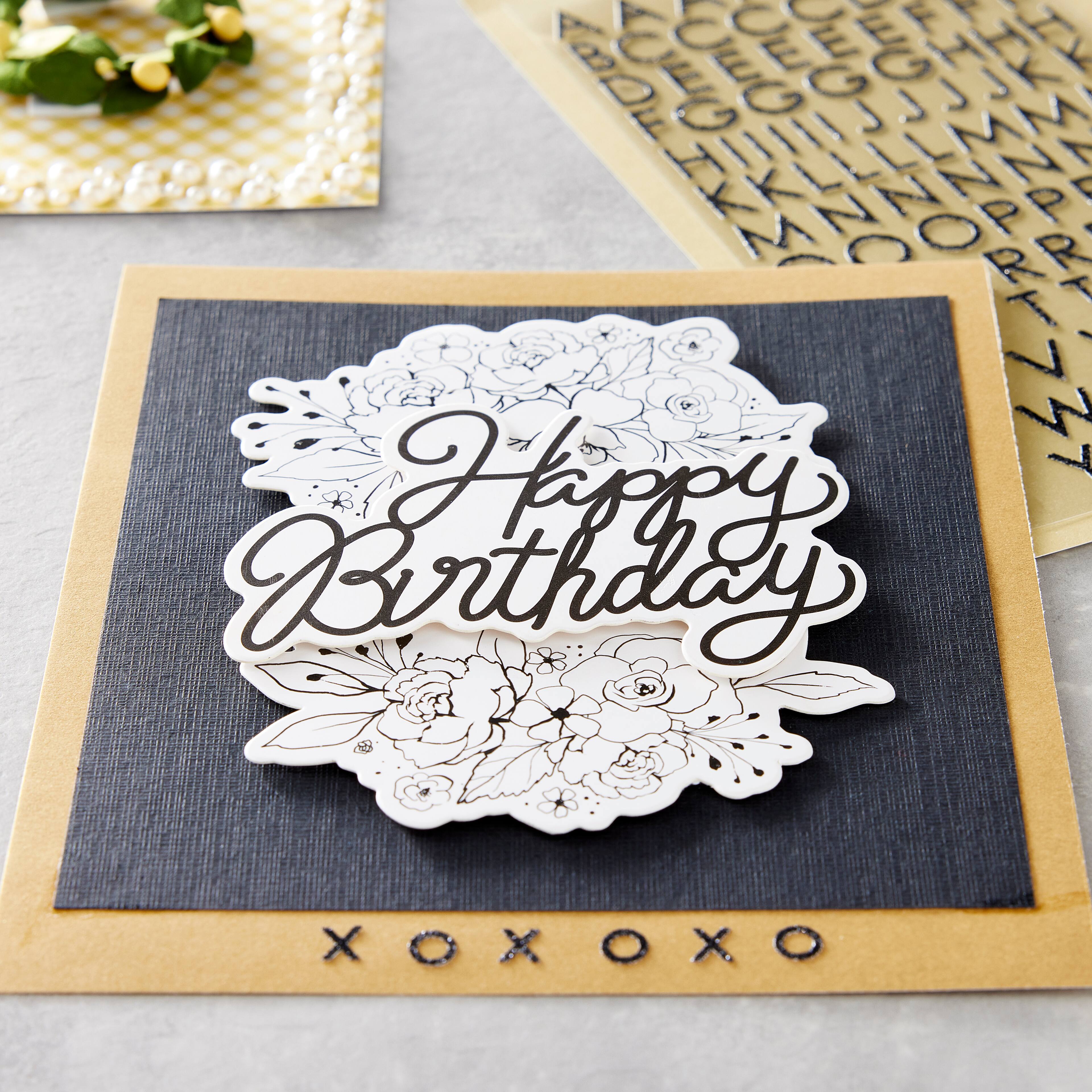 Black & White Birthday Sticker by Recollections™