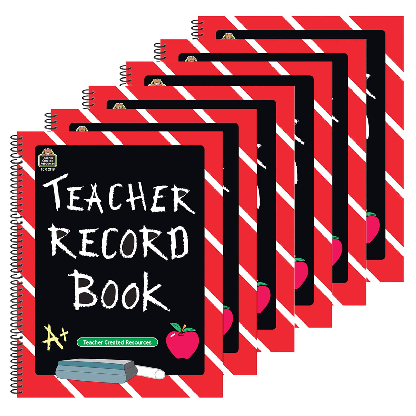 Teacher Created Resources® Chalkboard Teacher Record Book, 6ct.