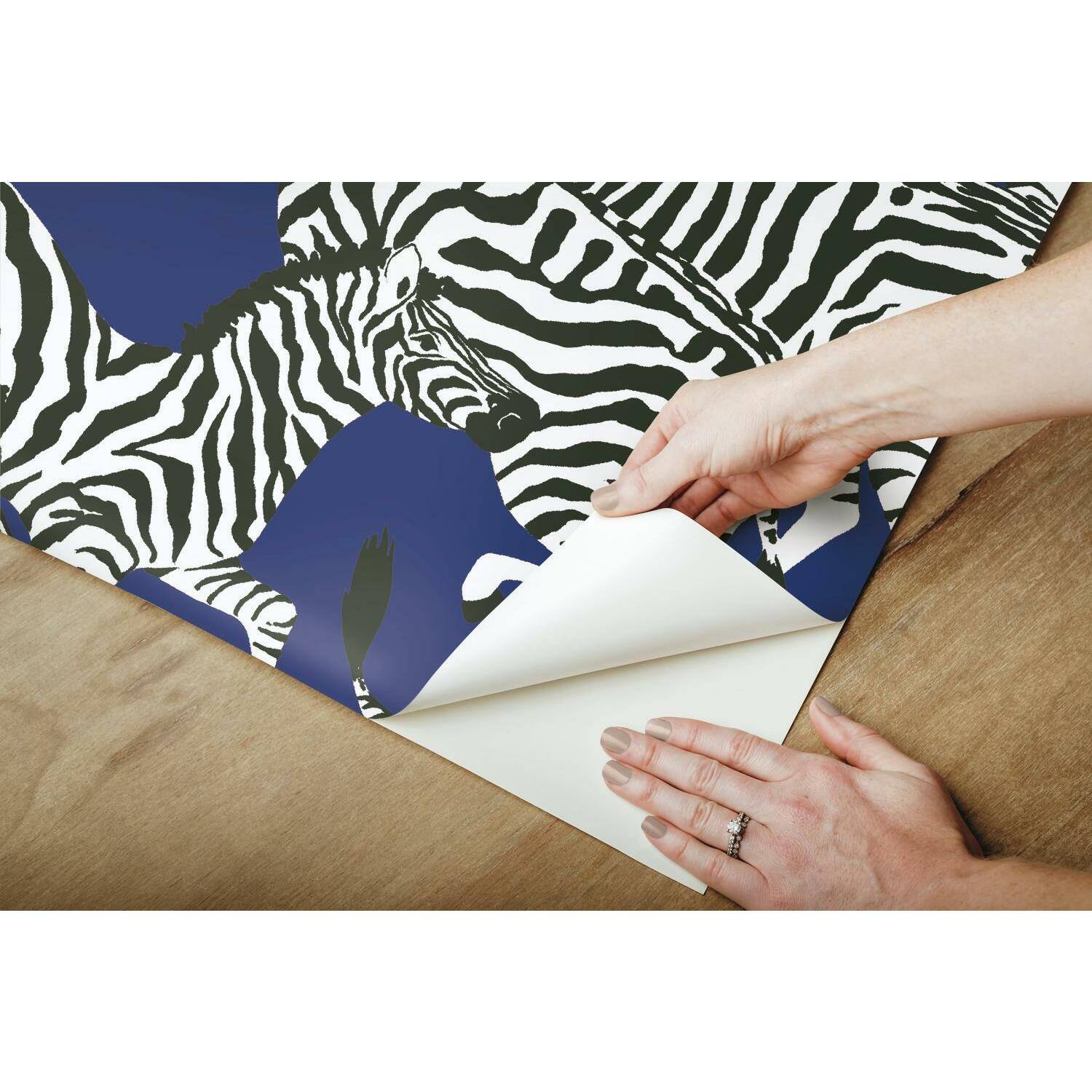 RoomMates Herd Together Peel & Stick Wallpaper