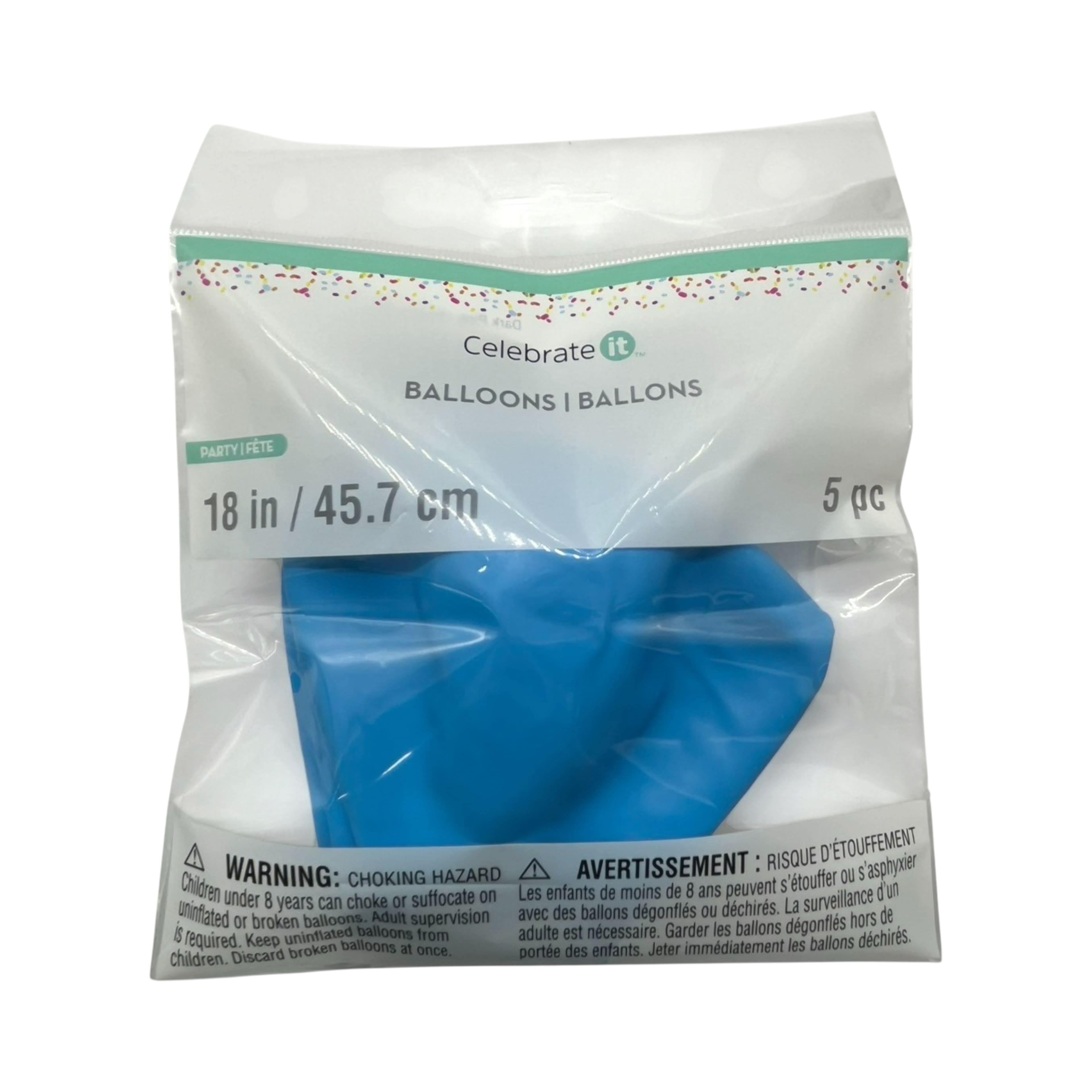24 Packs: 5 ct. (120 total) 18" Solid Latex Balloons by Celebrate It™
