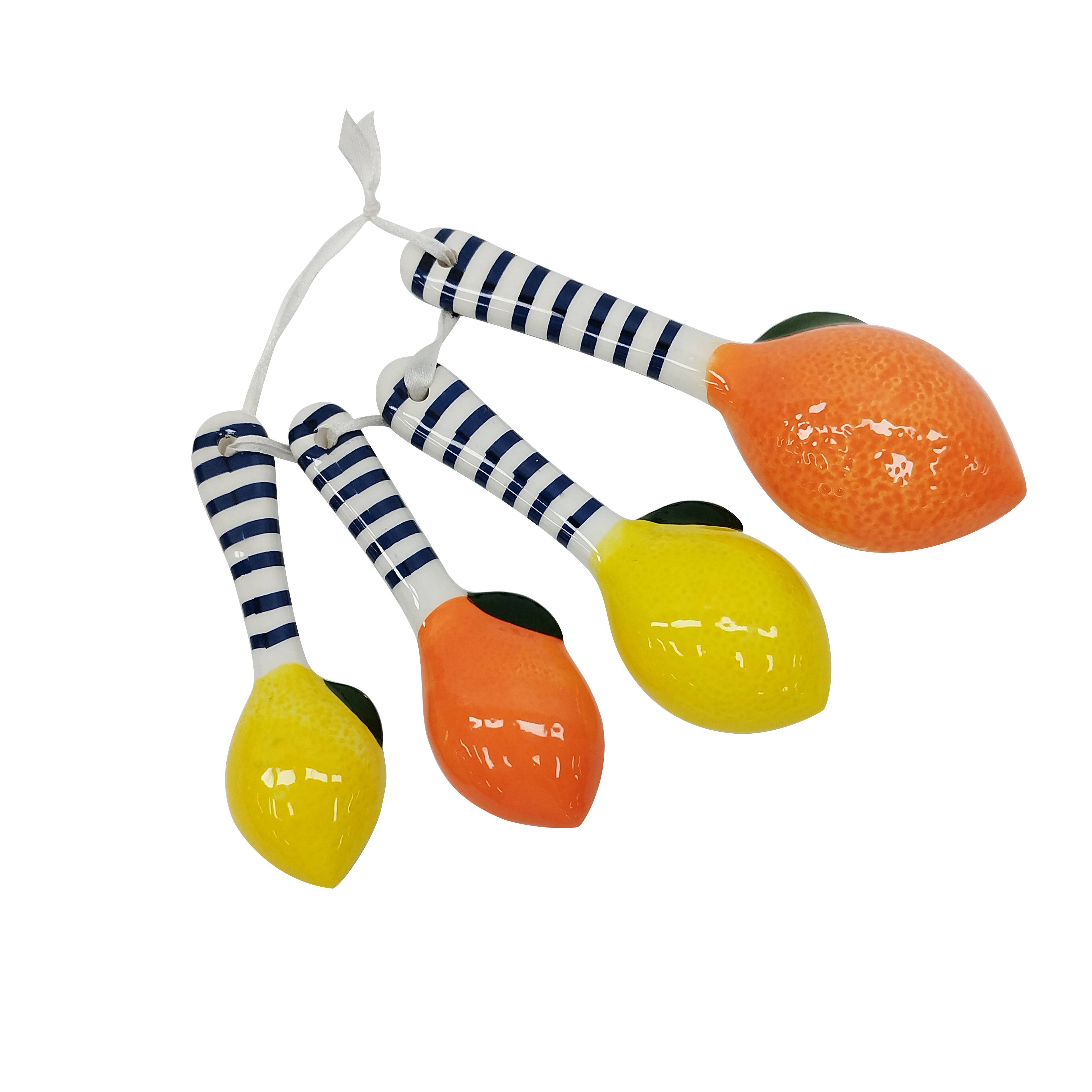 Ceramic Measuring Spoon Set by Ashland®