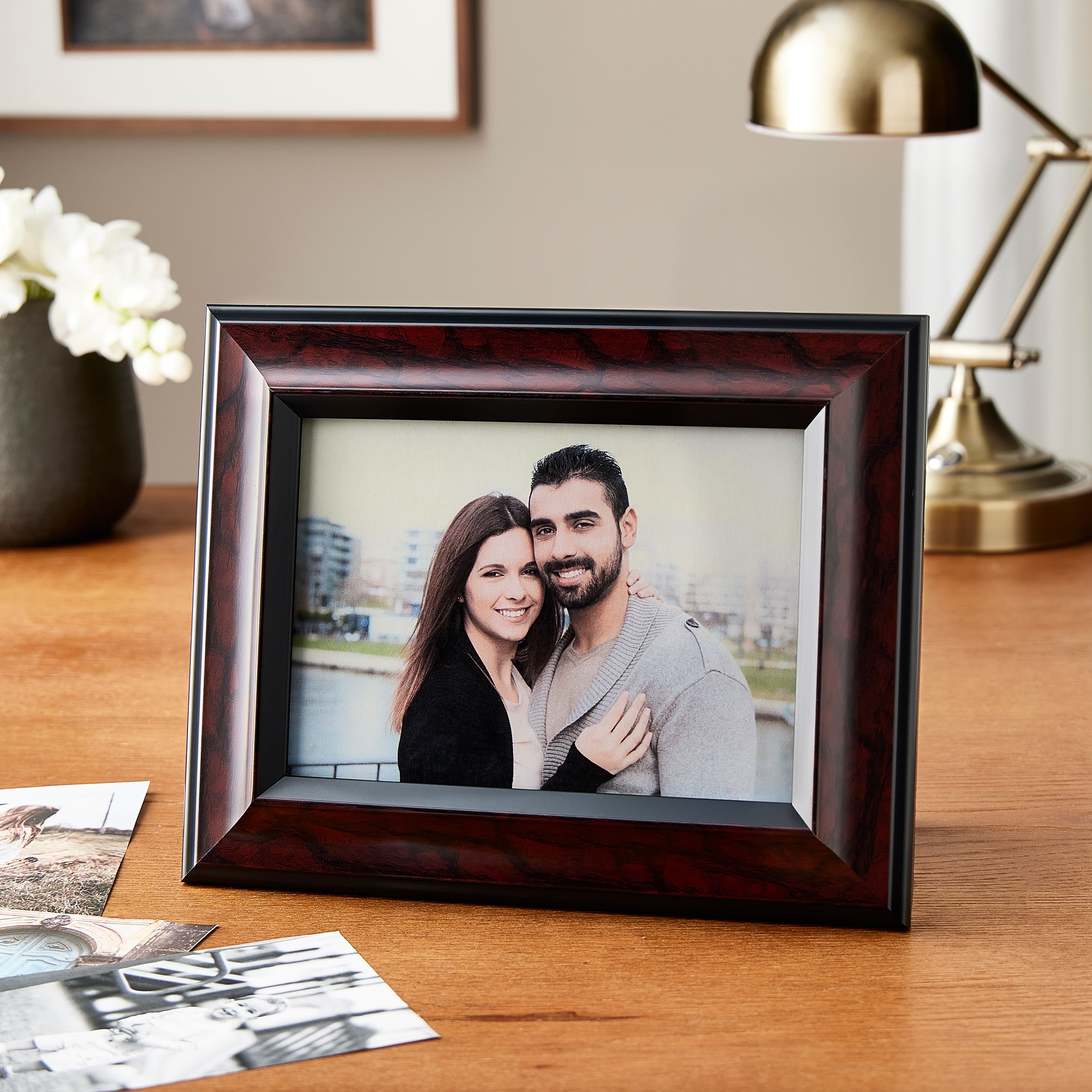 Simply Essentials™ Red Marbled Frame by Studio Décor