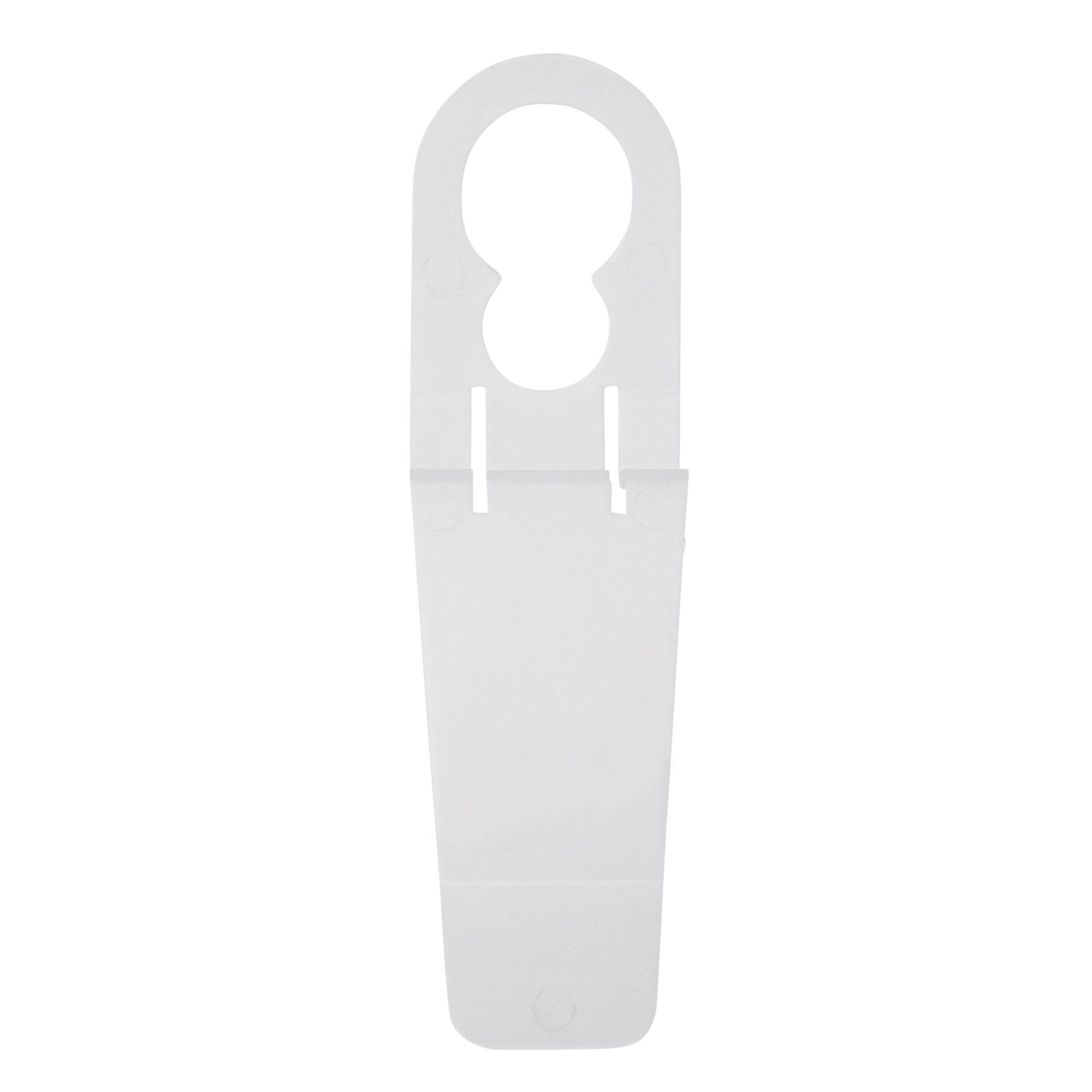 25ct Clear Dual-Direction Shingle Tab Christmas Light Clips