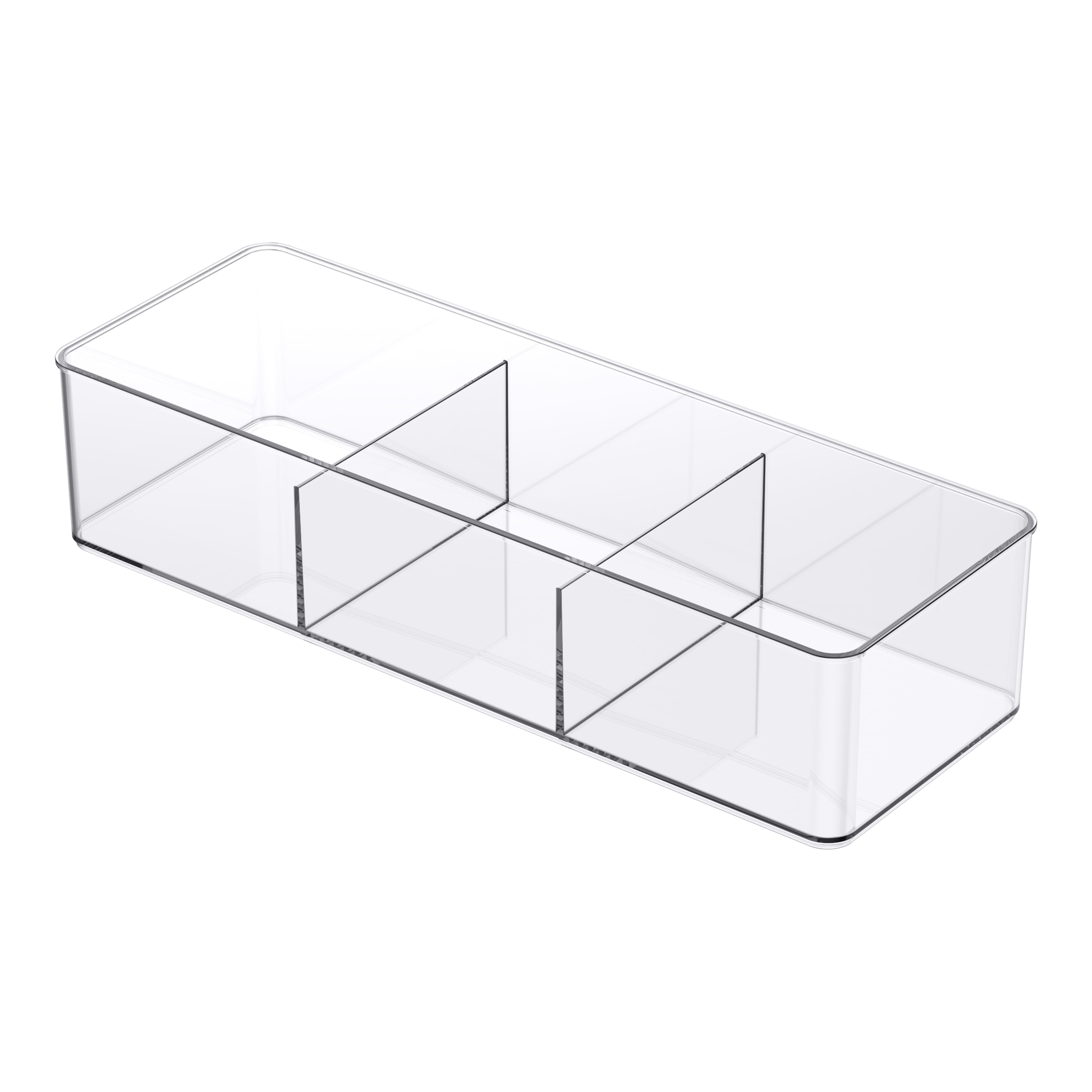 18 Pack: 3-Slot Storage Organizer Bin by Simply Tidy™