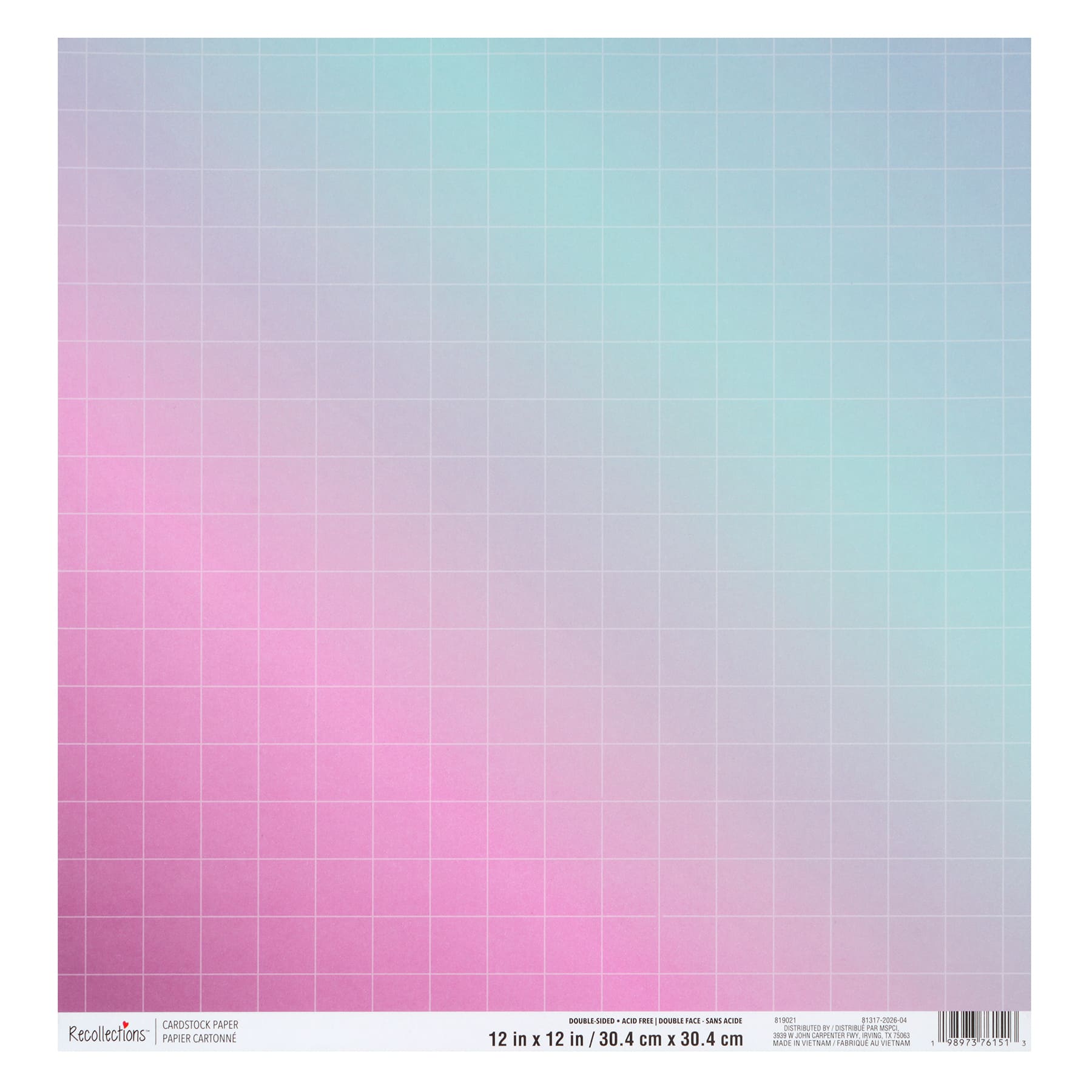 12" x 12" Dreamscape Pool Double-Sided Cardstock Paper by Recollections™