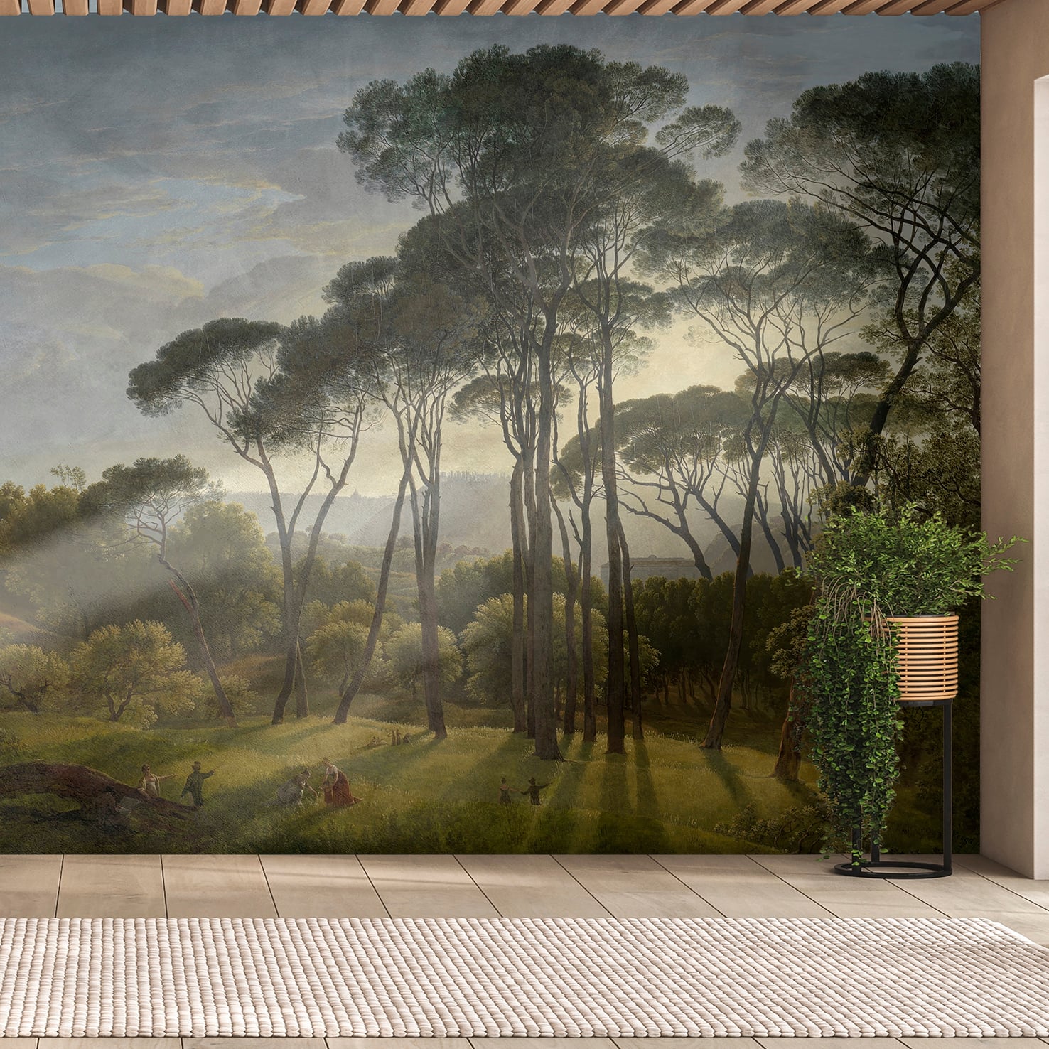 Designs Direct Radiant Pines Wall Mural