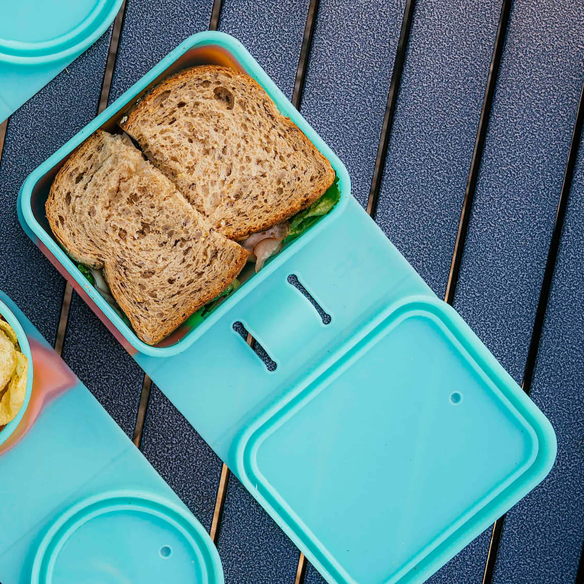 Silipint® Sandwich Size Silicone Go Go Bowls, 2ct.