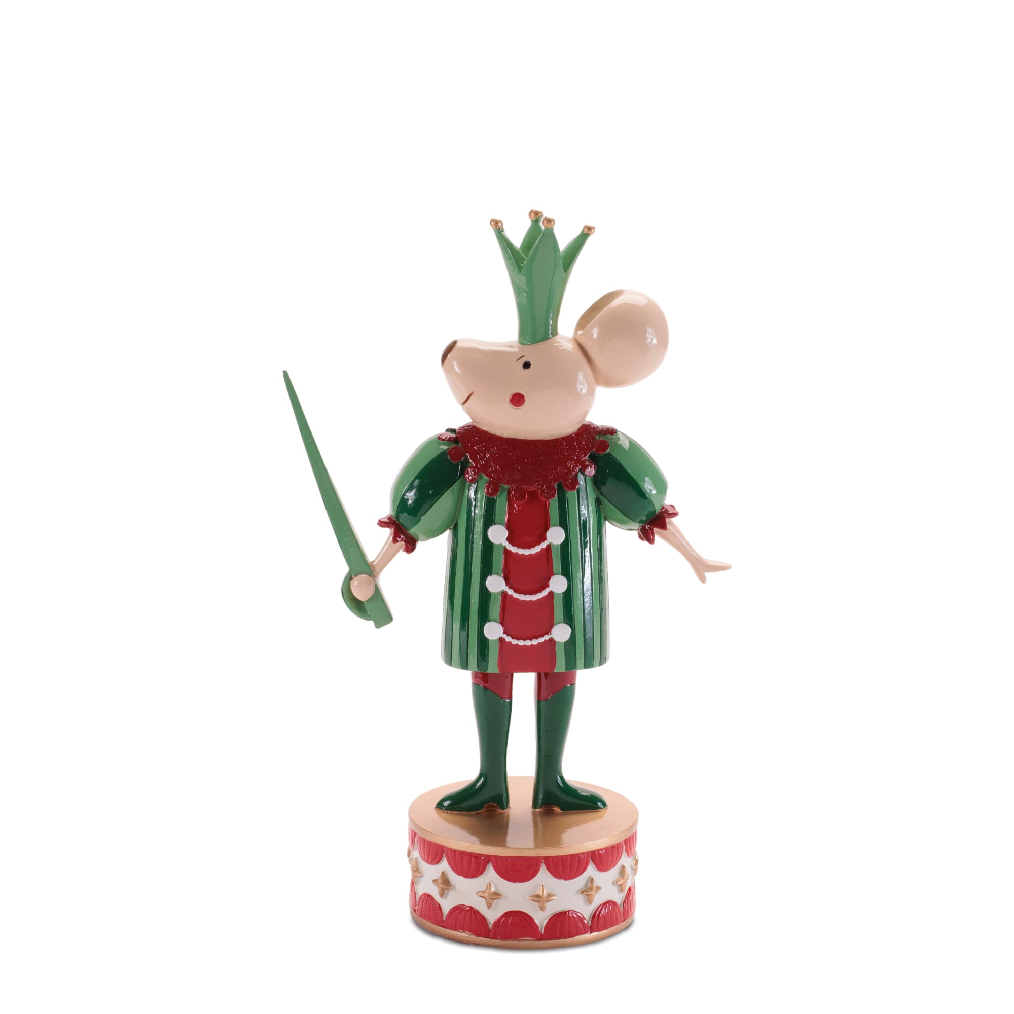 Melrose Nutcracker Soldier, Mouse & Ballerina Figurines Set