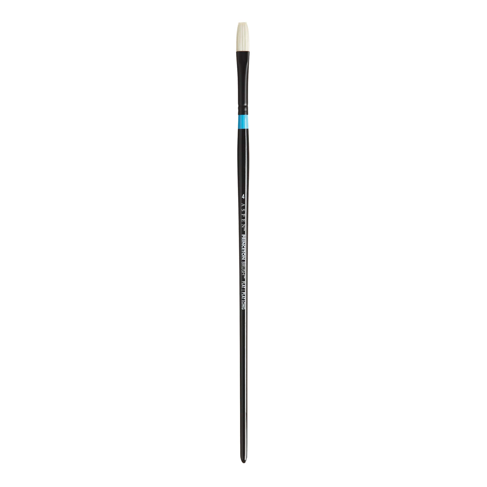 Princeton™ Aspen™ Synthetic Long Handle Flat Brush