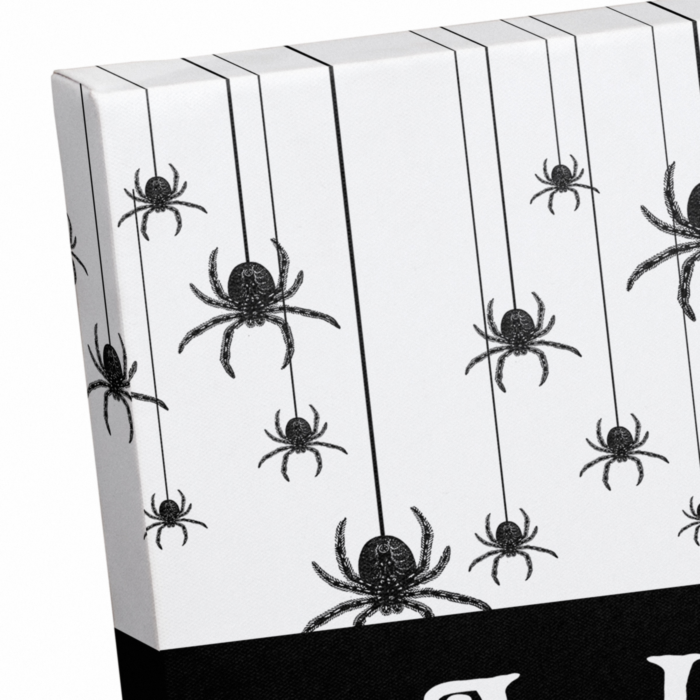 Welcome Foolish Mortals Canvas Wall Art