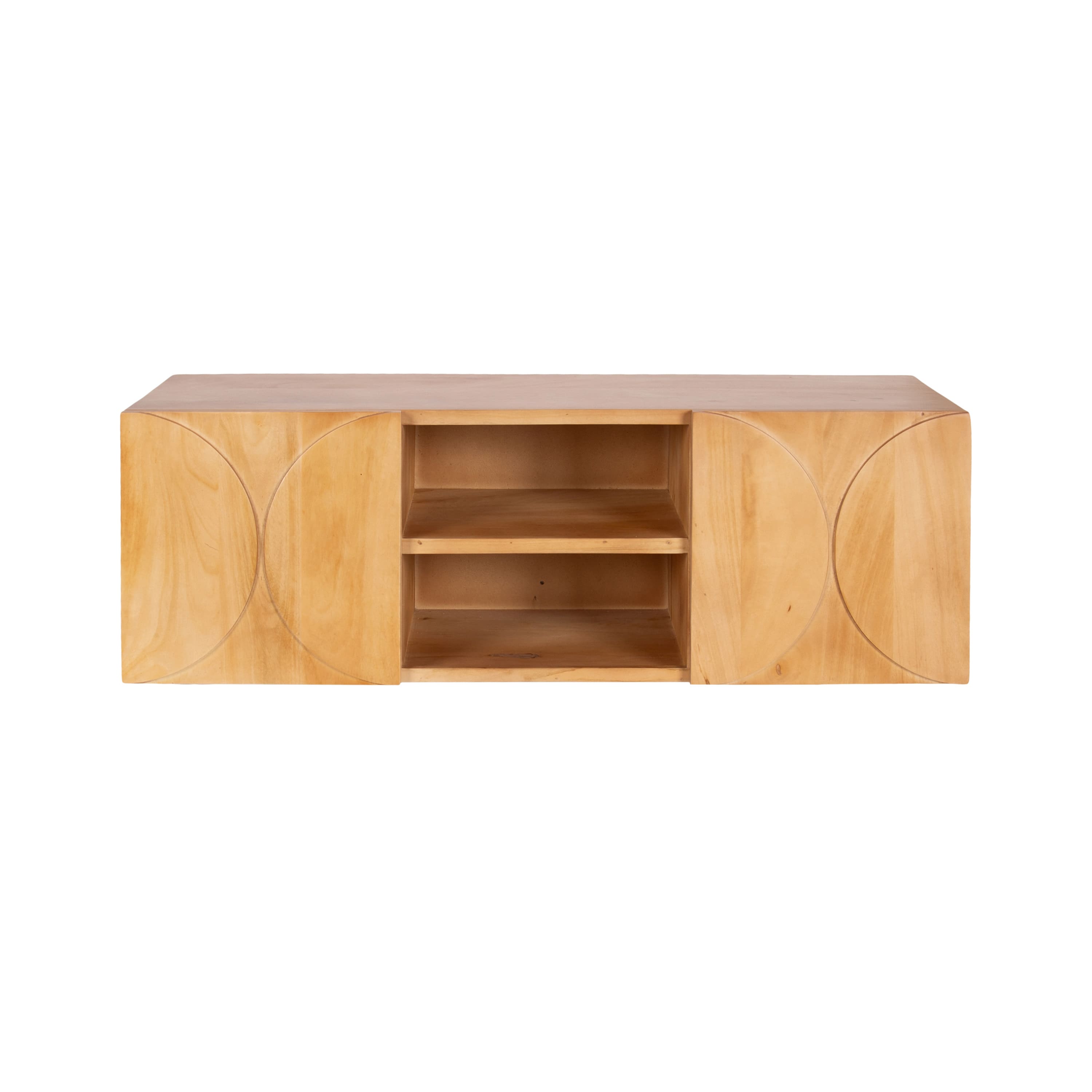 Kate and Laurel Townsend Floating Media Wall Cabinet