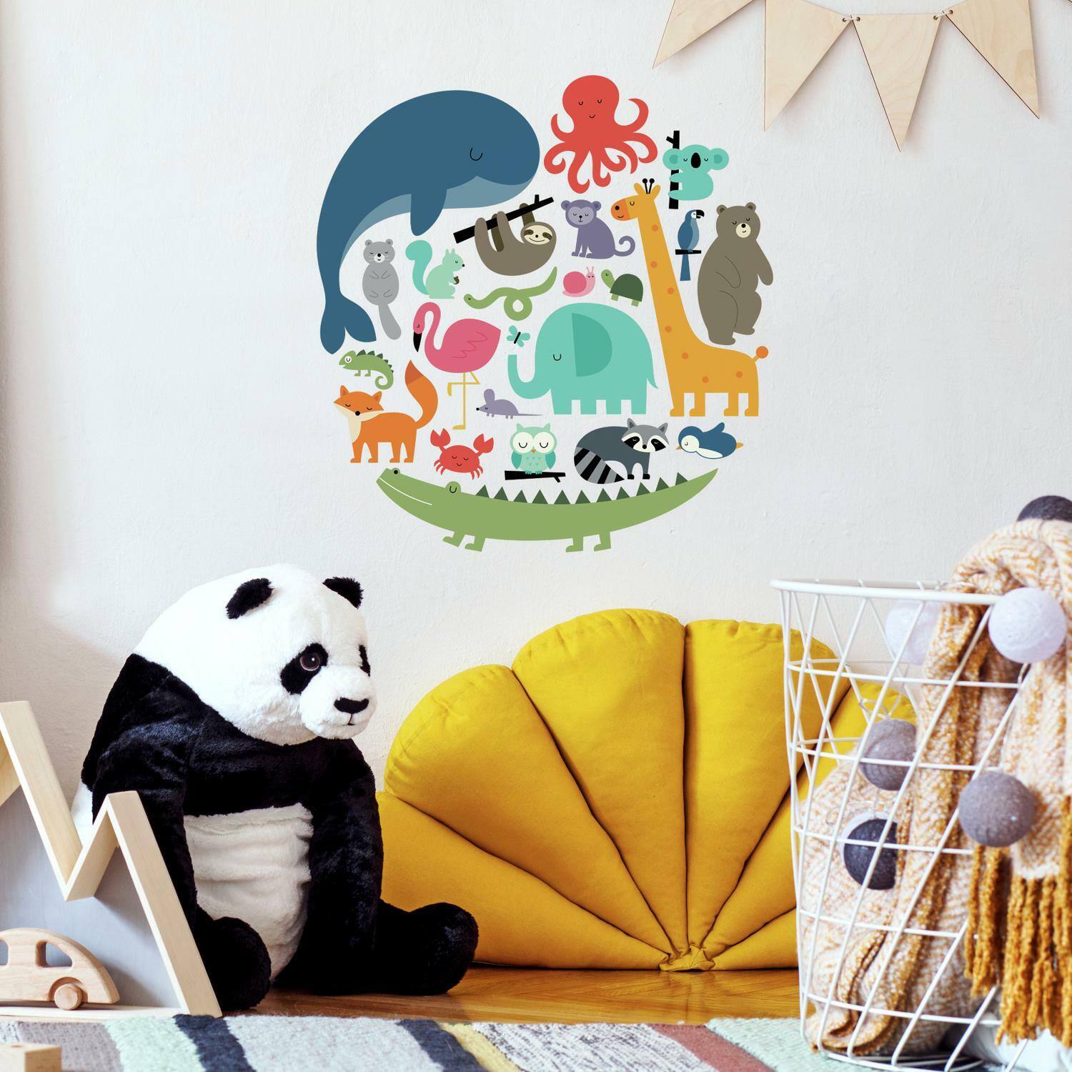 RoomMates We Are One Animal Peel & Stick Wall Decals