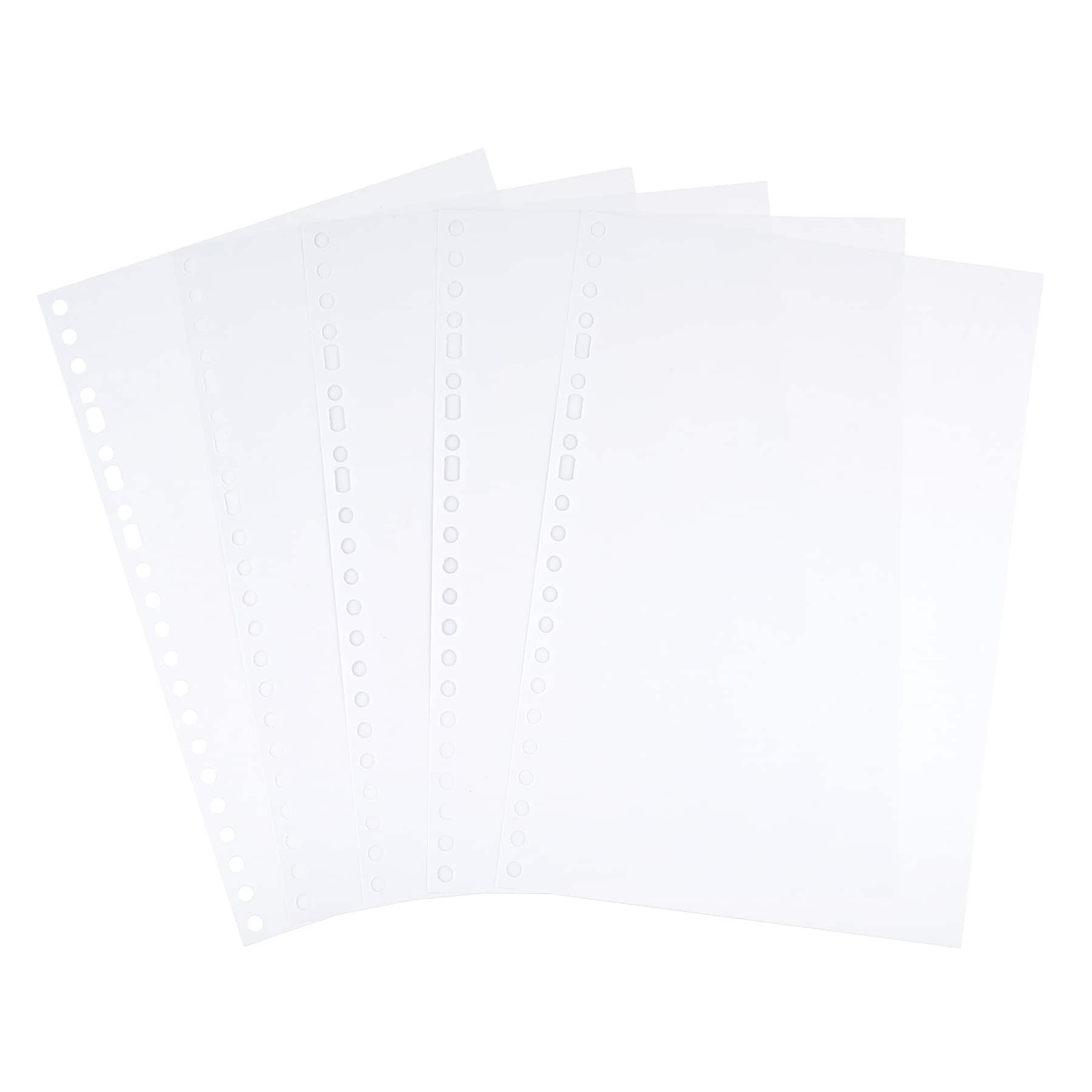 5.8" x 8.2" A5 Blank Fill Paper, 50 Sheets by Recollections™
