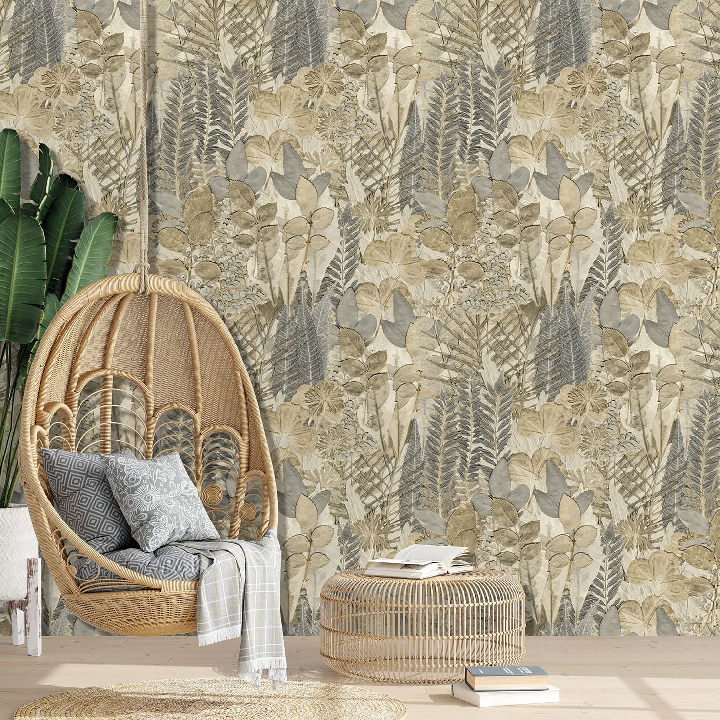 Designs Direct Herbarium Forest Wall Mural