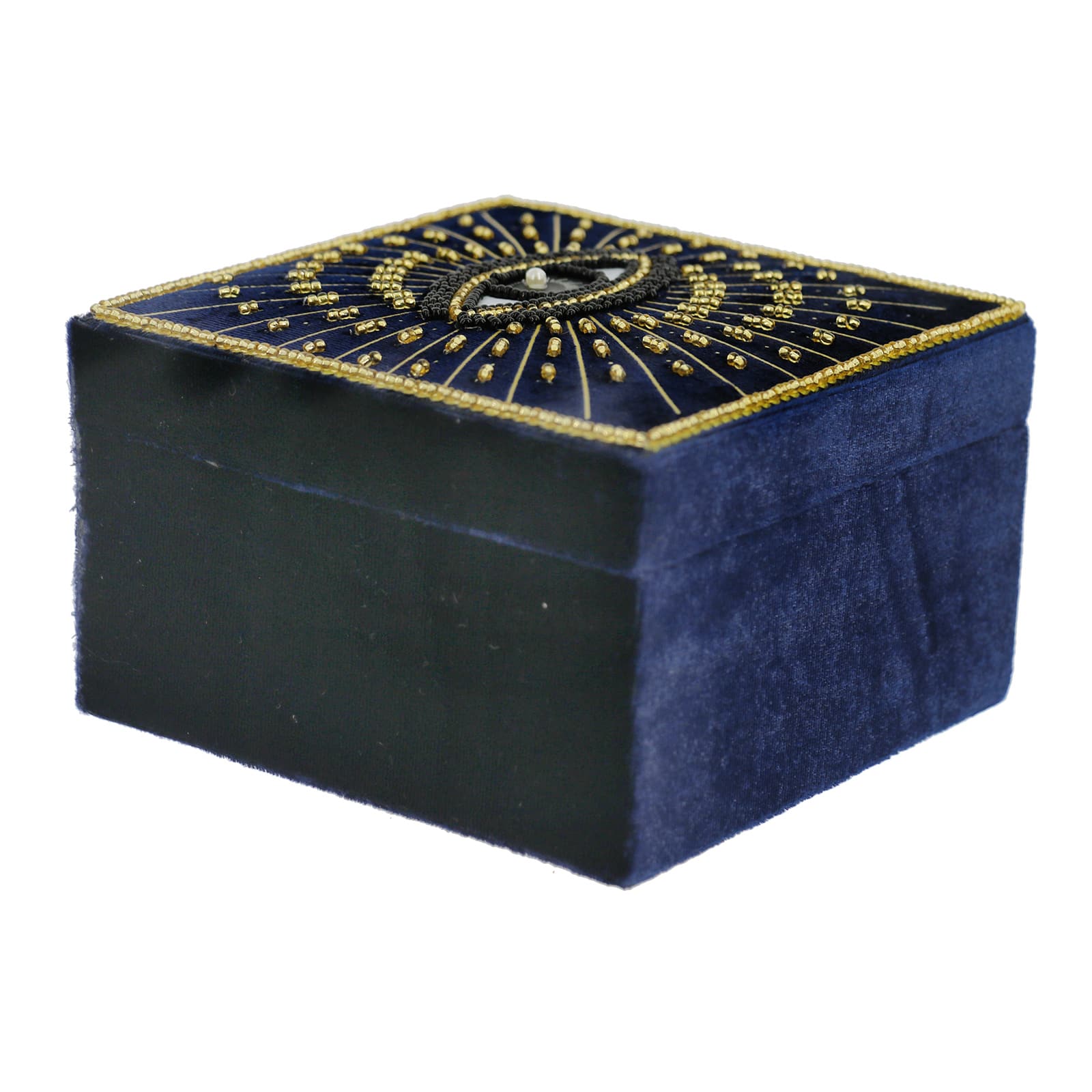 5" Navy Celestial Eye Box Tabletop Décor by Ashland®