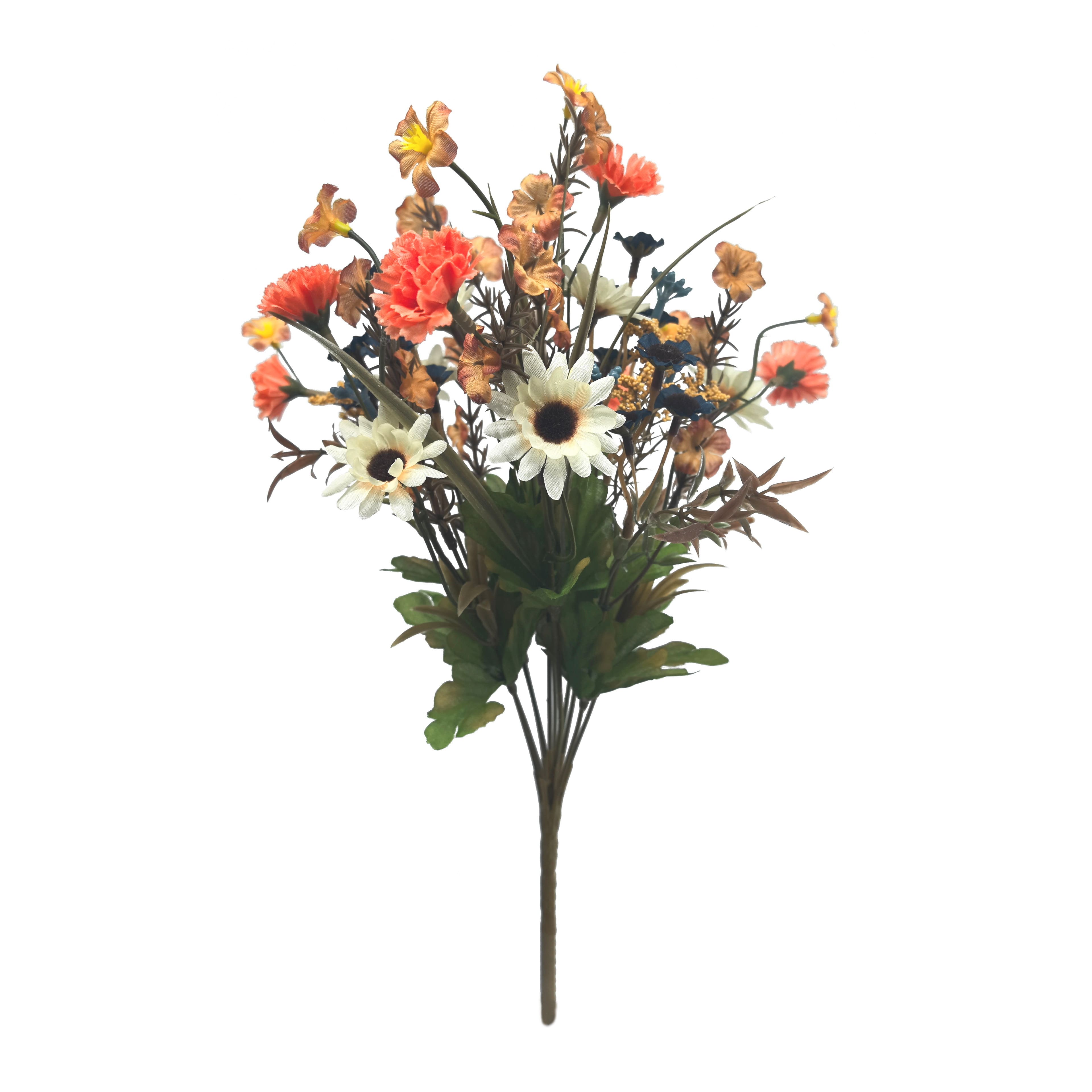 16" Orange & Blue Wildflower Mix Bush by Ashland®