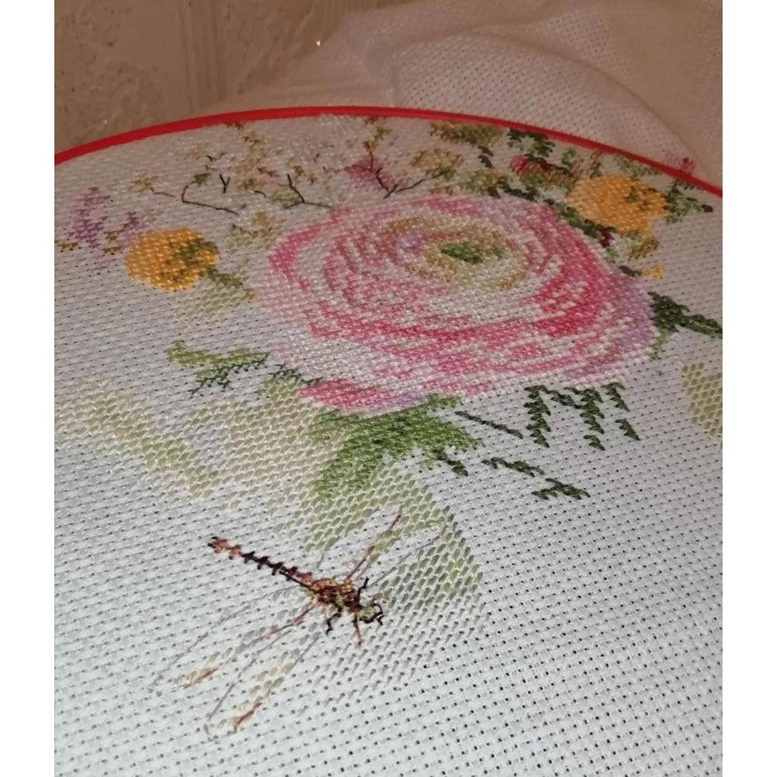 Alisa Morning Coffee Cross Stitch Kit